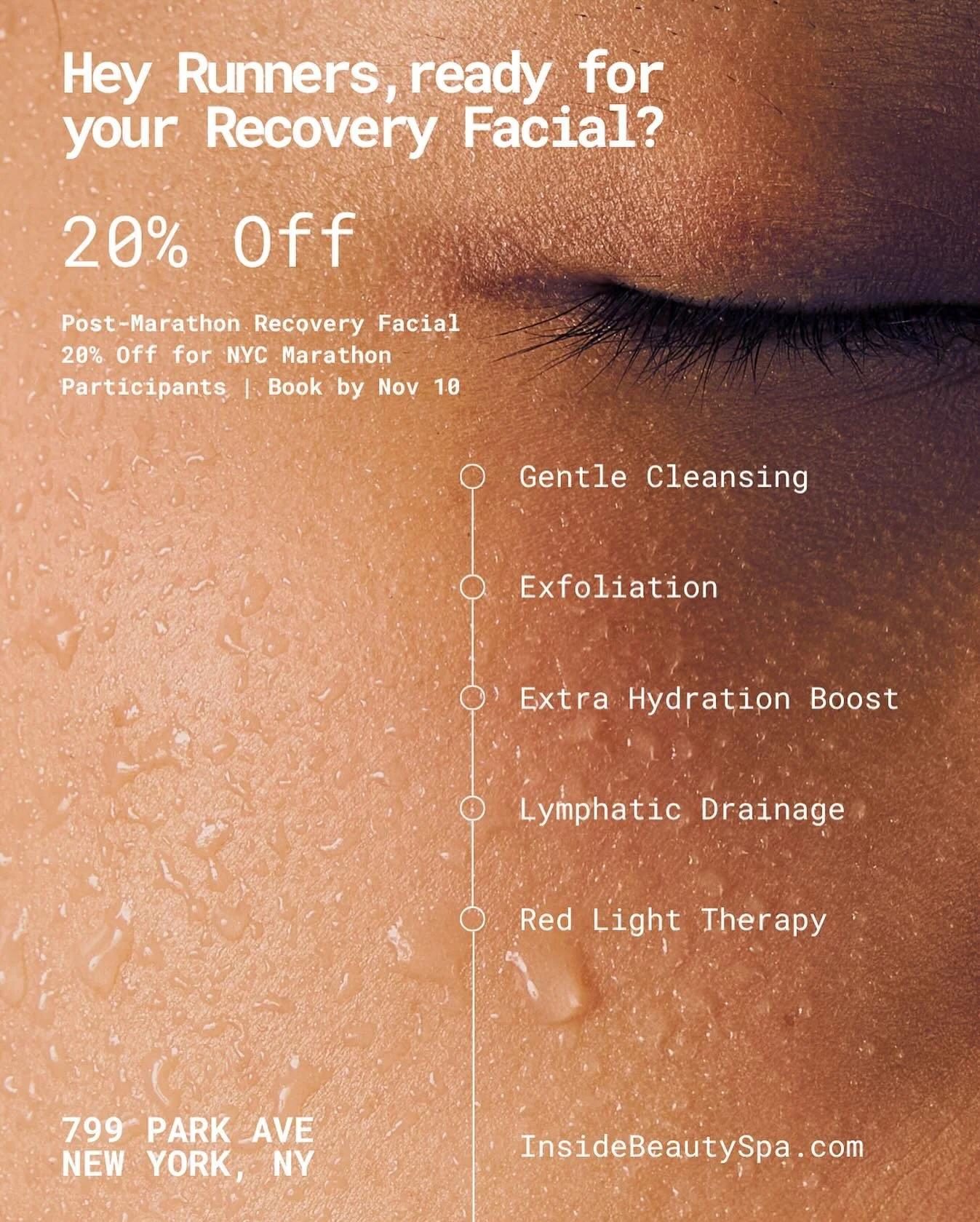 NYC MARATHON RUNNERS - THIS ONE&rsquo;S FOR YOU!

By the time you see this, you&rsquo;ll have just crushed 26.2 miles through all five boroughs. The months of training, the early morning runs, the dedication - we see you and we&rsquo;re SO proud! Now