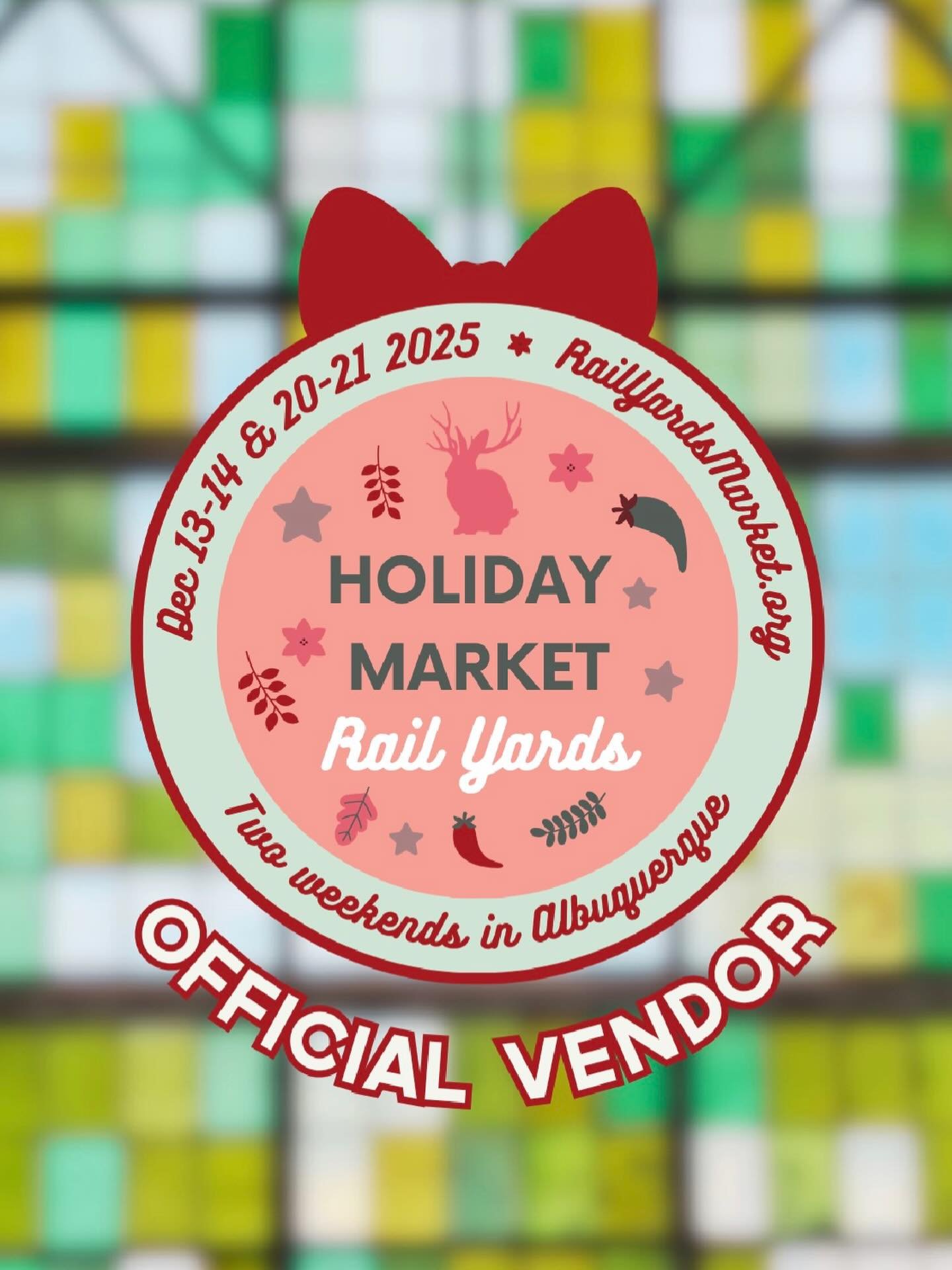 December 20th we will be at the Rail Yards Holiday Market! We can&rsquo;t wait to see you there! We will be bringing our candles and lots of different quilted items!