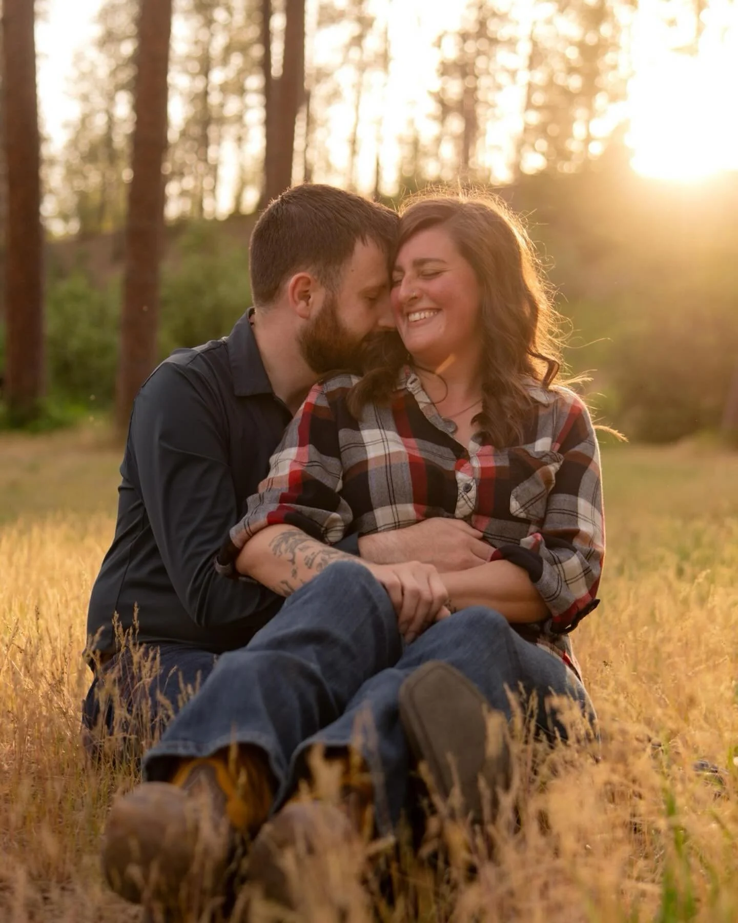 Chose this song because seriously- they look like they LOVE! Brooklyn &amp; Johnathons engagement session was so beautiful and full of love! Their romance &amp; spark was undeniably ablaze, and you can tell from this photoshoot 🩷
I&rsquo;m so excite