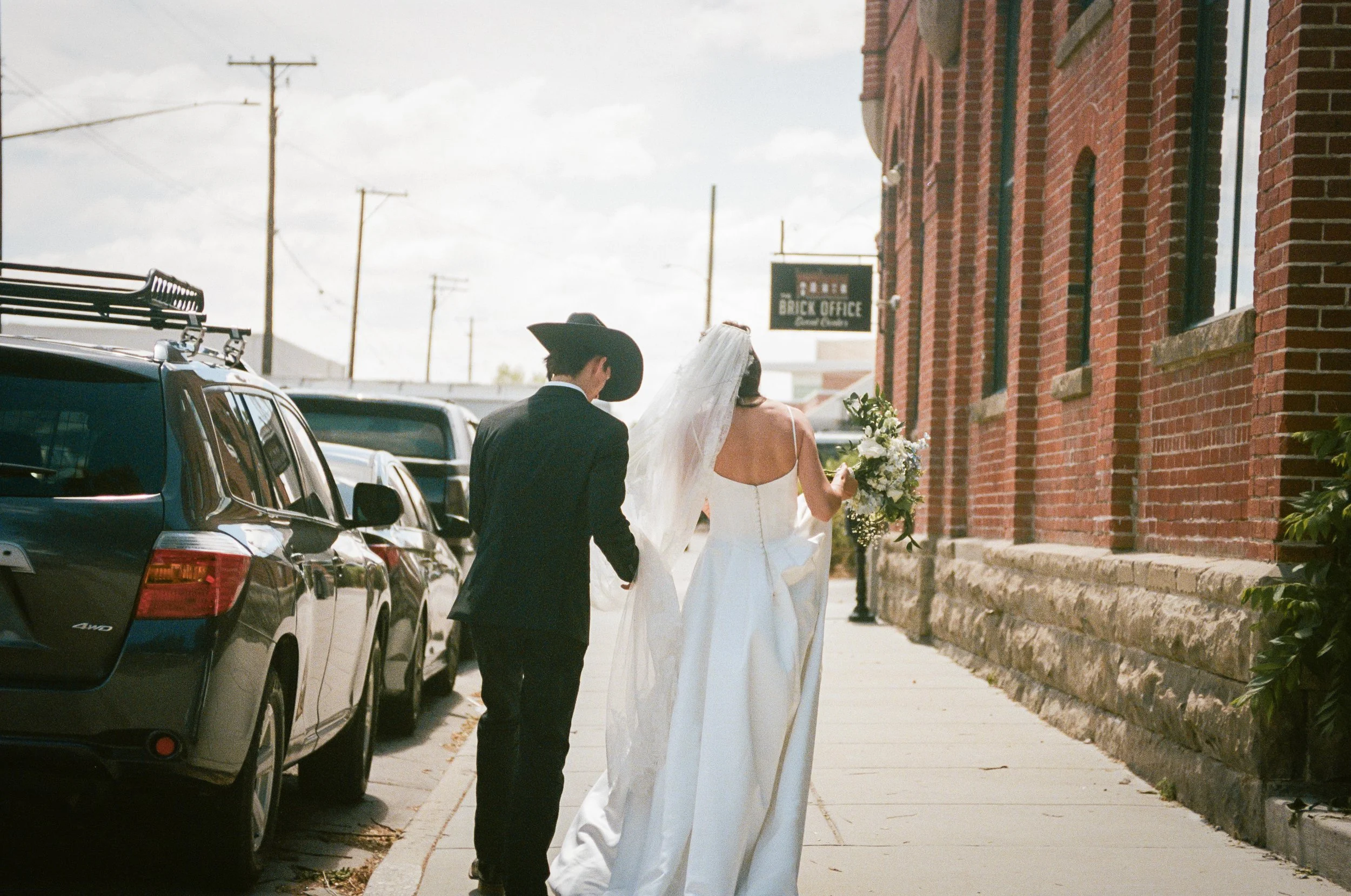 Gage & Paige's Wedding on 35mm