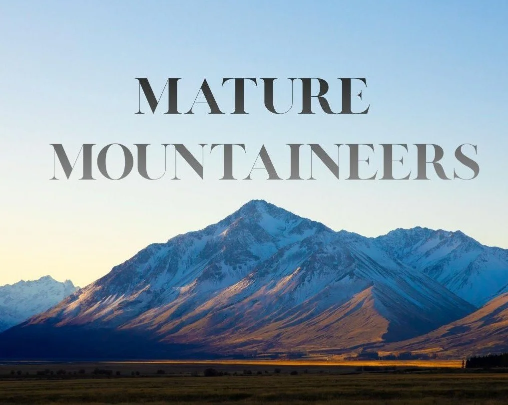 News from the Mature Mountaineers meetings