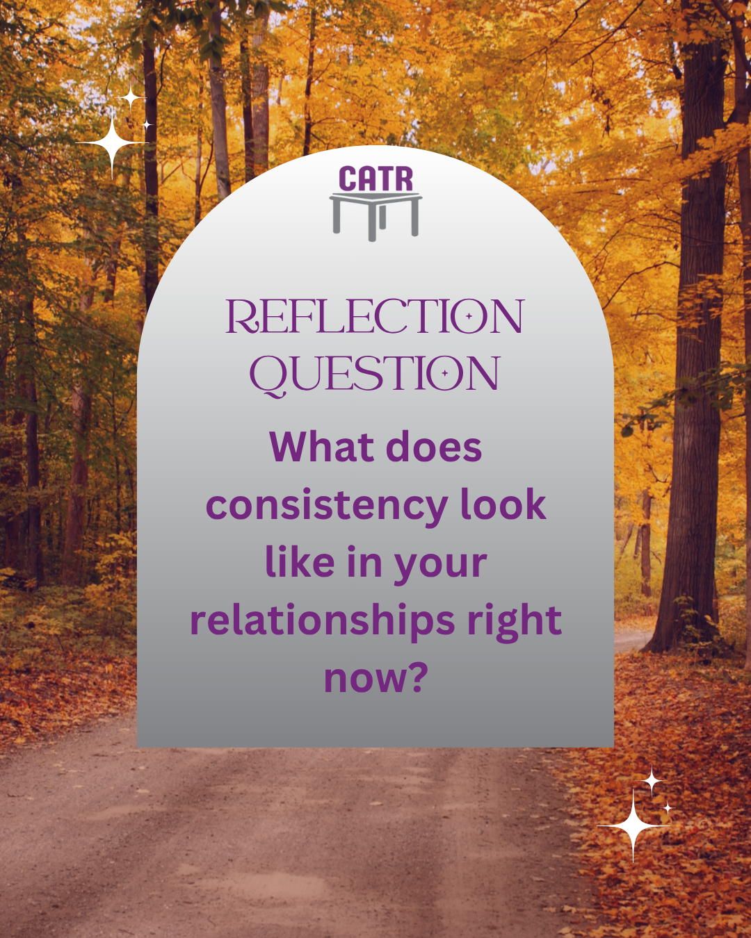 Consistency is one of the quiet ways we build trust.

It shows up in the small things: following through, communicating clearly, keeping your word, and being someone others can rely on.

Take a moment to reflect: Where are you showing consistency—and