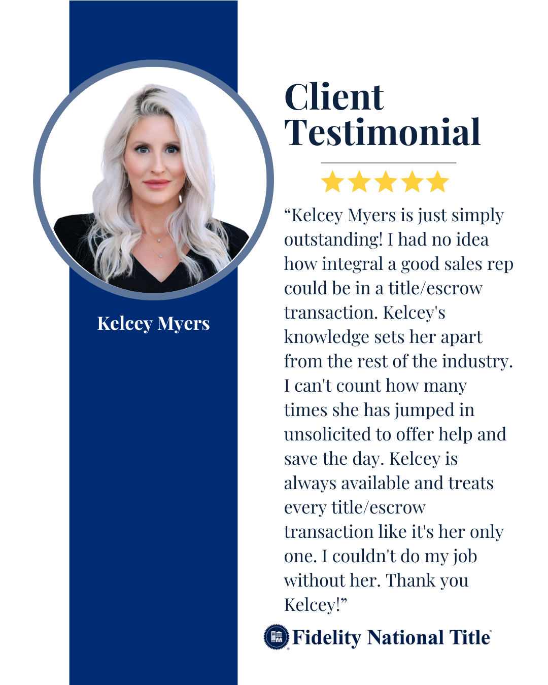 ⭐ Shout out to our amazing team members on 5-star testimonials 👍🏻 👏🏼 ⭐️⭐️⭐️⭐️⭐️
.
.
.
#InsistOnFidelity #FidelityNationalTitle #TitleandEscrow #FidelityFamily #FidelityWA #FNT