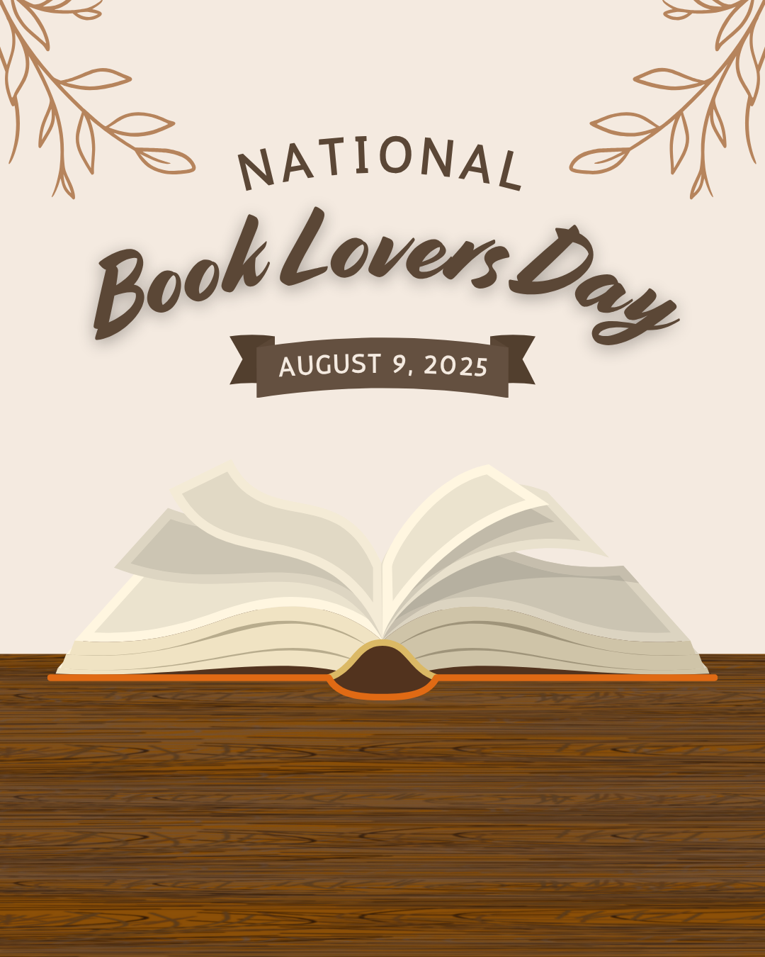 National Book Lovers Day 8.9.25 #1