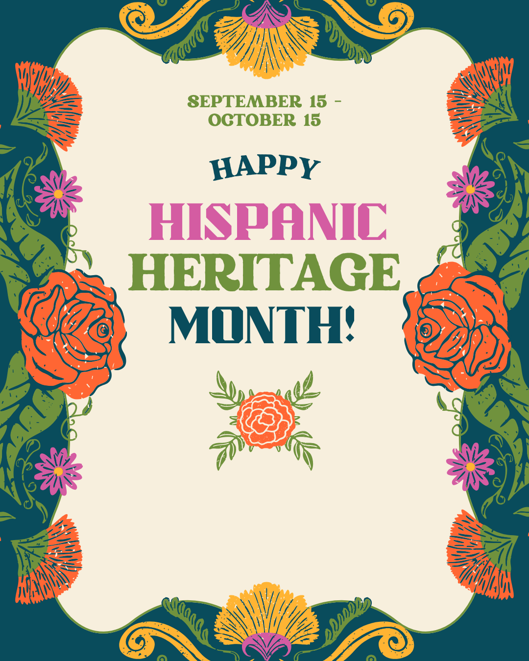 Hispanic Heritage Month 9.15.25 #1