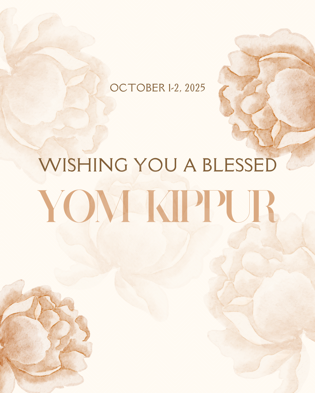 Yom Kippur 10.1.25 #1