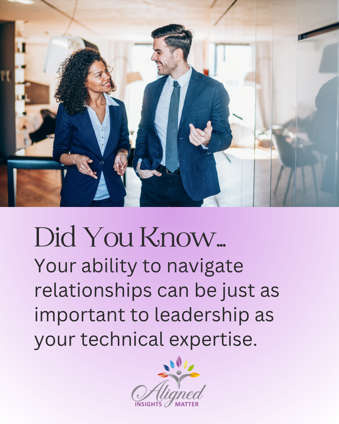 DID YOU KNOW?

Your ability to navigate relationships can be just as important to leadership as your technical expertise.

Relational Intelligence (RQ) is the capacity and capability to understand, navigate, and strengthen interpersonal relationships