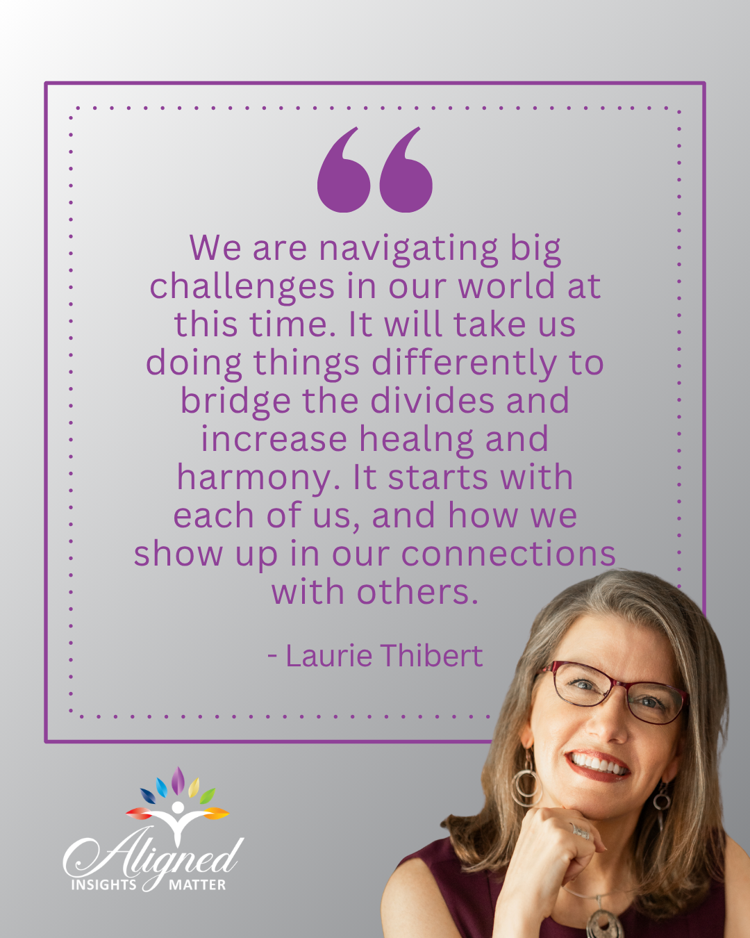 Lasting change starts with how we show up for one another.

The challenges we face may feel overwhelming, but bridging divides and creating more understanding begins in our everyday interactions. Through communication, accountability, trust, and resp