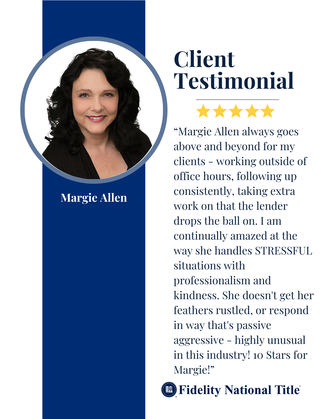 ⭐ Shout out to our amazing team members on 5-star testimonials 👍🏻 👏🏼 ⭐️⭐️⭐️⭐️⭐️
.
.
.
#InsistOnFidelity #FidelityNationalTitle #TitleandEscrow #FidelityFamily #FidelityWA #FNT