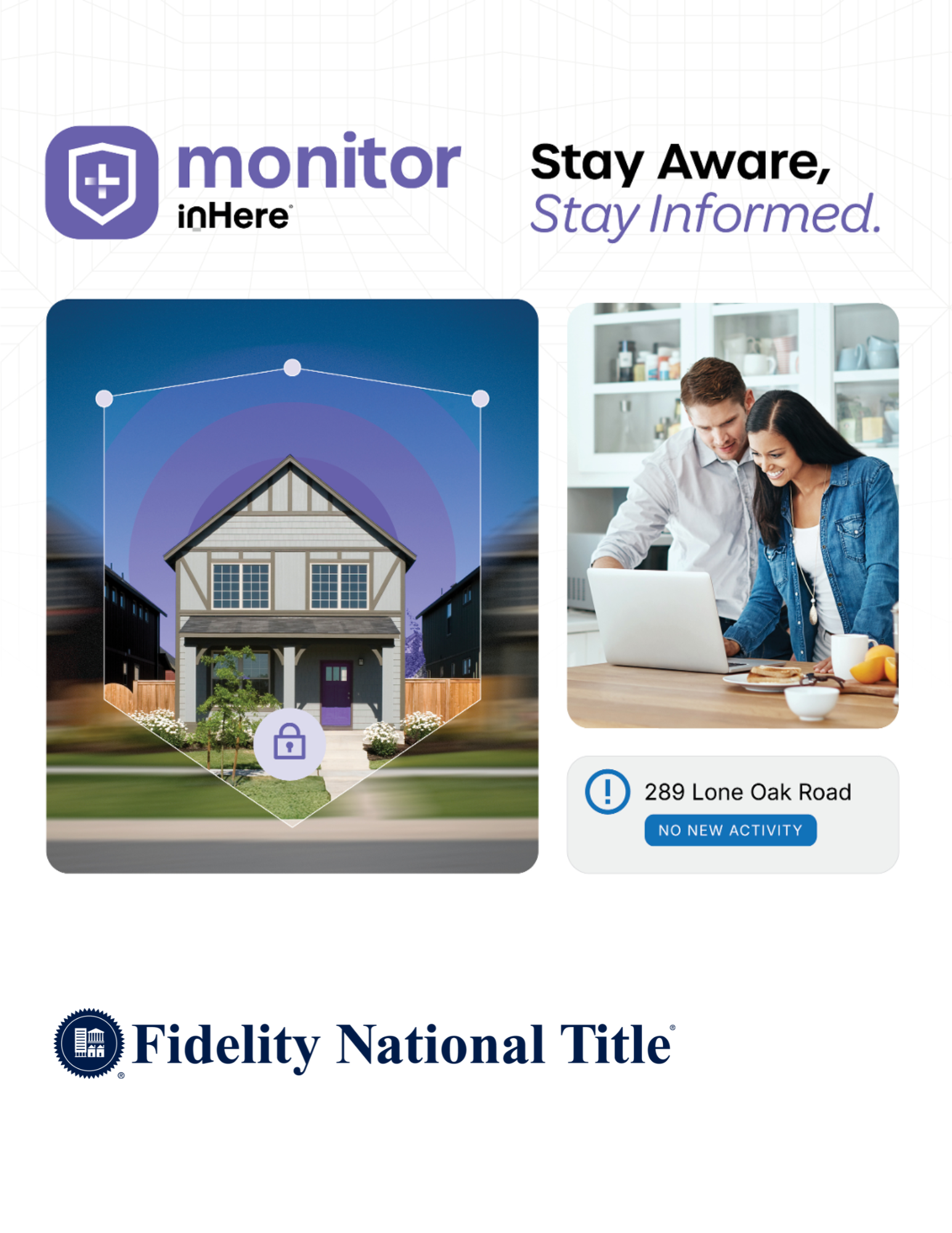 Ask more about Property Monitor!

A complimentary service that provides email alerts about certain activity related to your clients’ property after closing!  Every closed residential purchase transaction will automatically have the property enrolled 