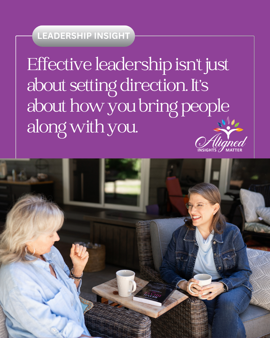 Strong leadership is about more than having a clear vision. It’s about creating the conditions for people to understand that vision, trust the process, and work toward shared goals.

When leaders communicate with clarity, follow through consistently,