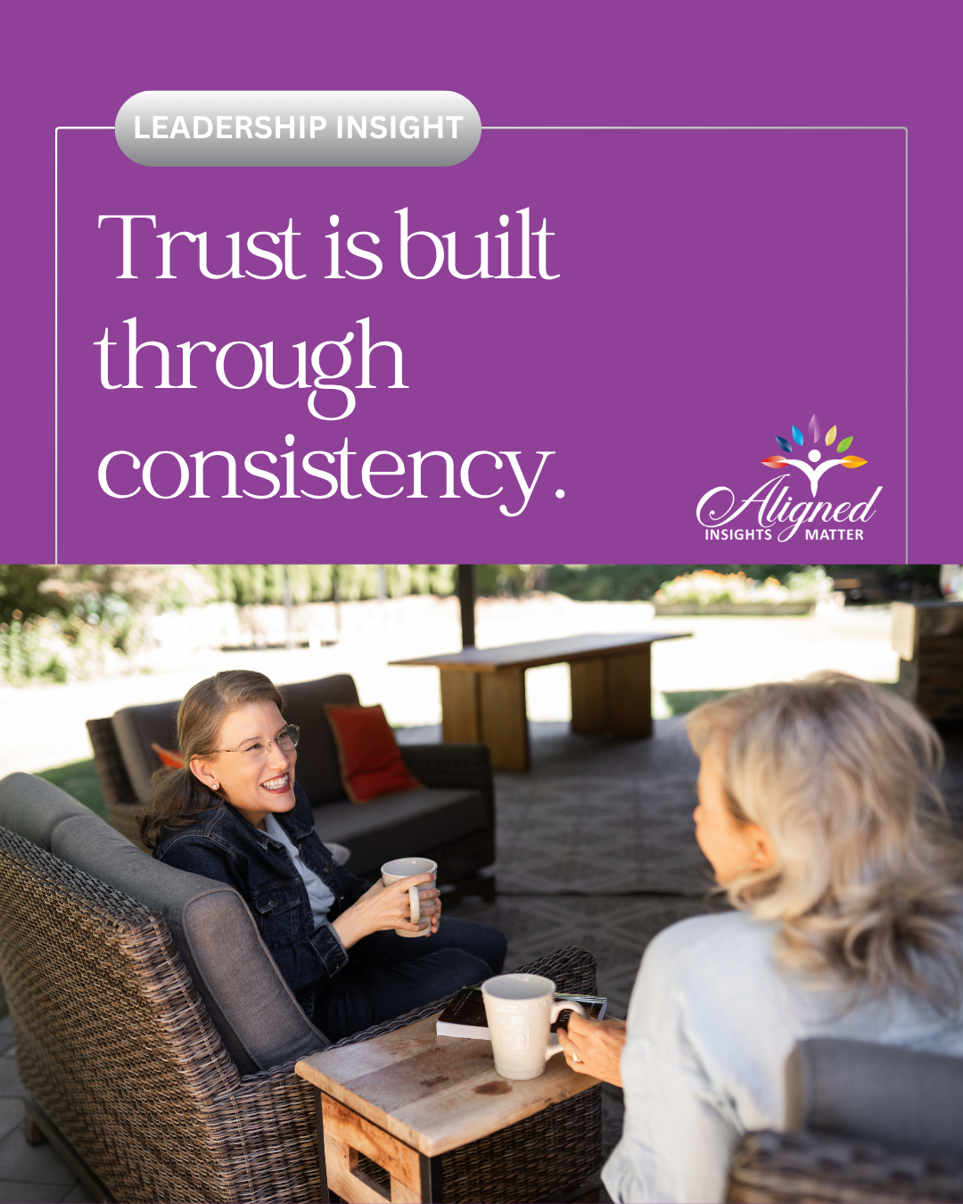 Trust is built through consistency—it grows when people feel safe enough to have the difficult conversations.

Creating a safe space for honest dialogue takes more than simply inviting people to speak. It requires kindness, compassion, and a willingn