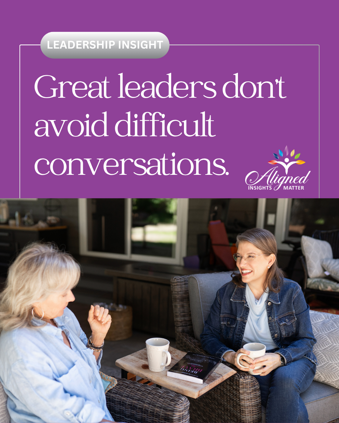Great leaders know that avoiding difficult conversations doesn't solve problems—it usually makes them bigger. Whether it's addressing conflict, setting clear expectations, or giving honest feedback, courageous conversations are where trust is built a