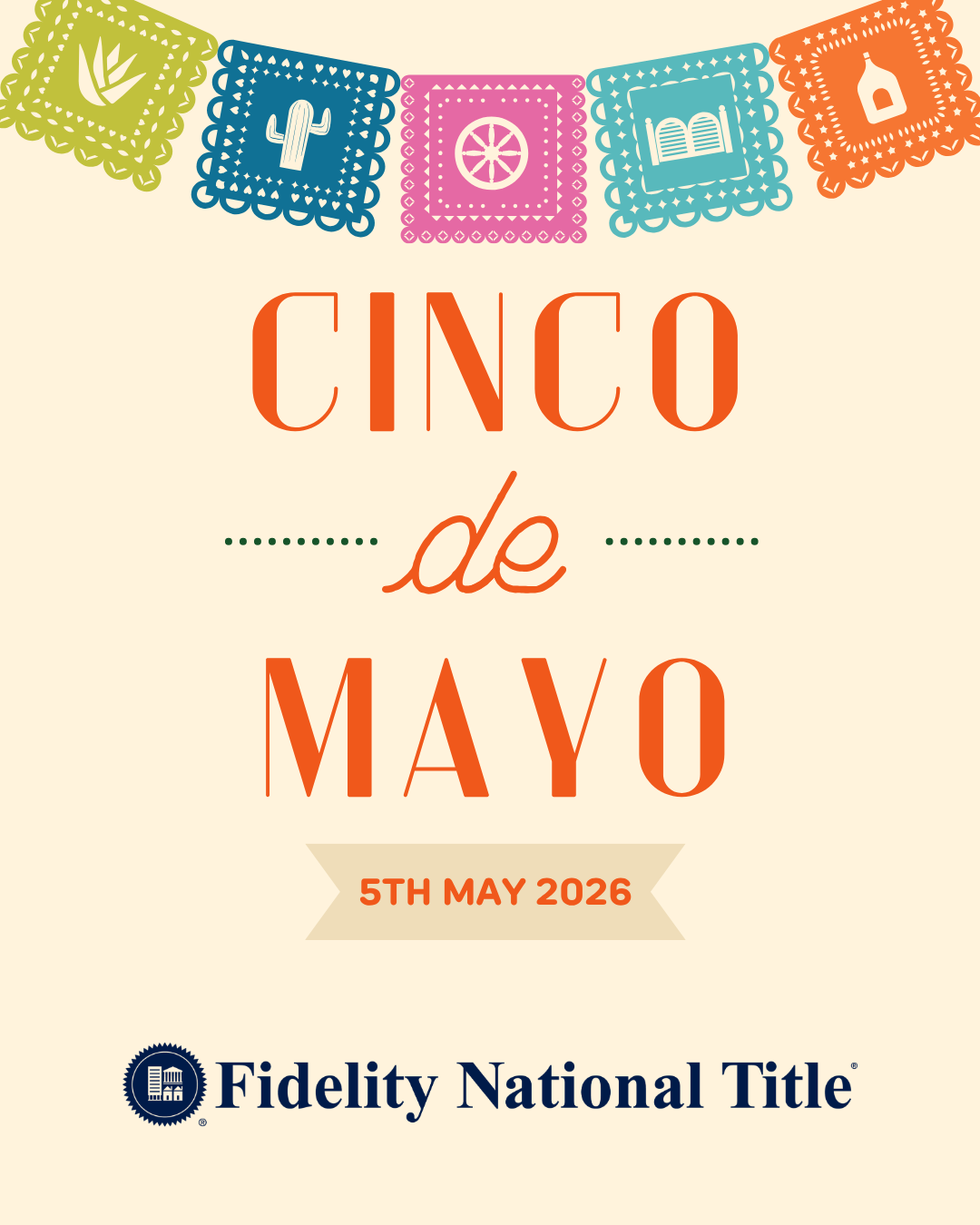 Cinco de Mayo is a celebration of culture, heritage, and community. Today we recognize the history behind the day while celebrating the vibrant traditions, resilience, and contributions of Mexican communities.

Wishing everyone a festive and meaningf