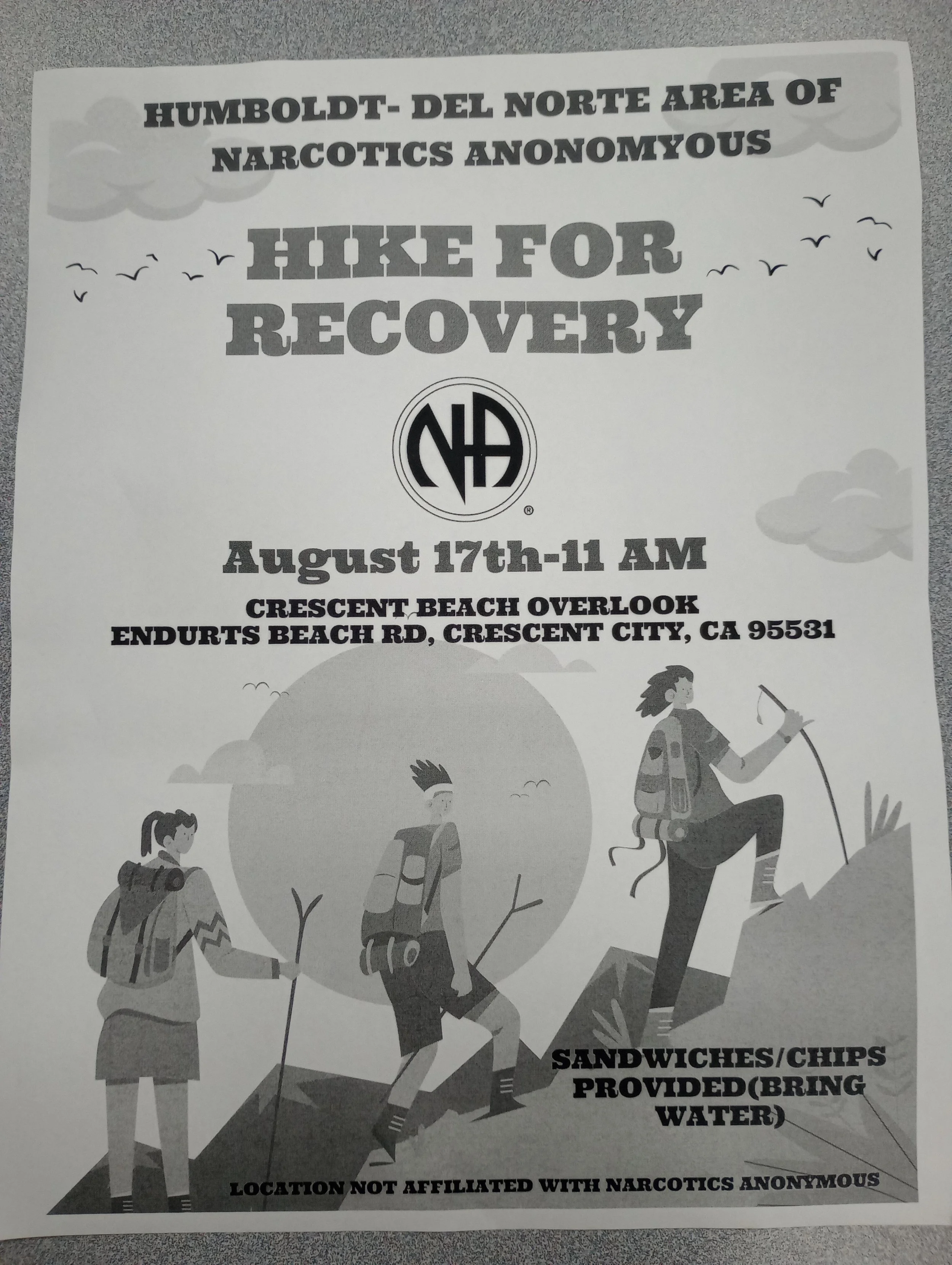 Hike For Recovery