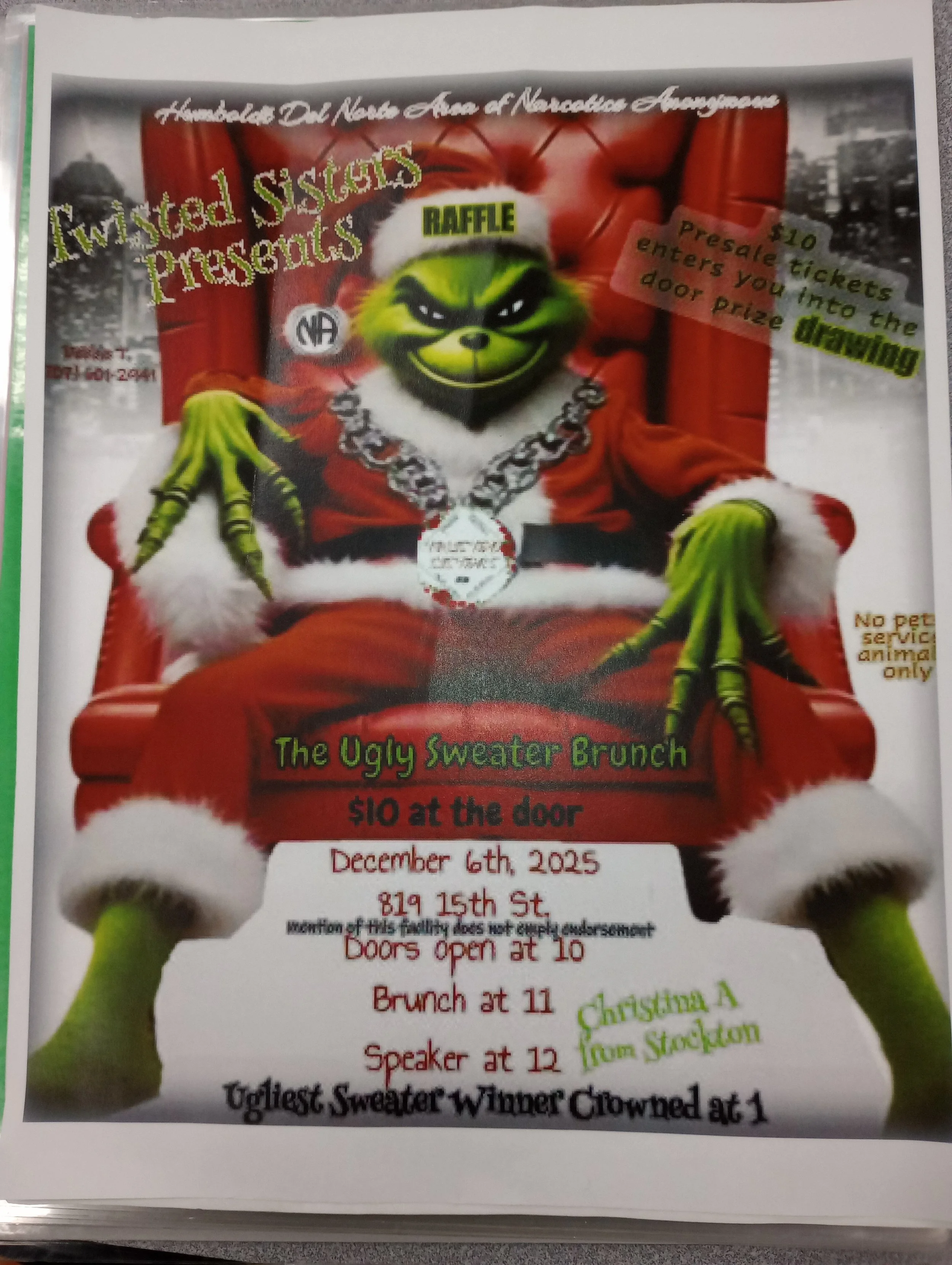 The Ugly Sweater Brunch
