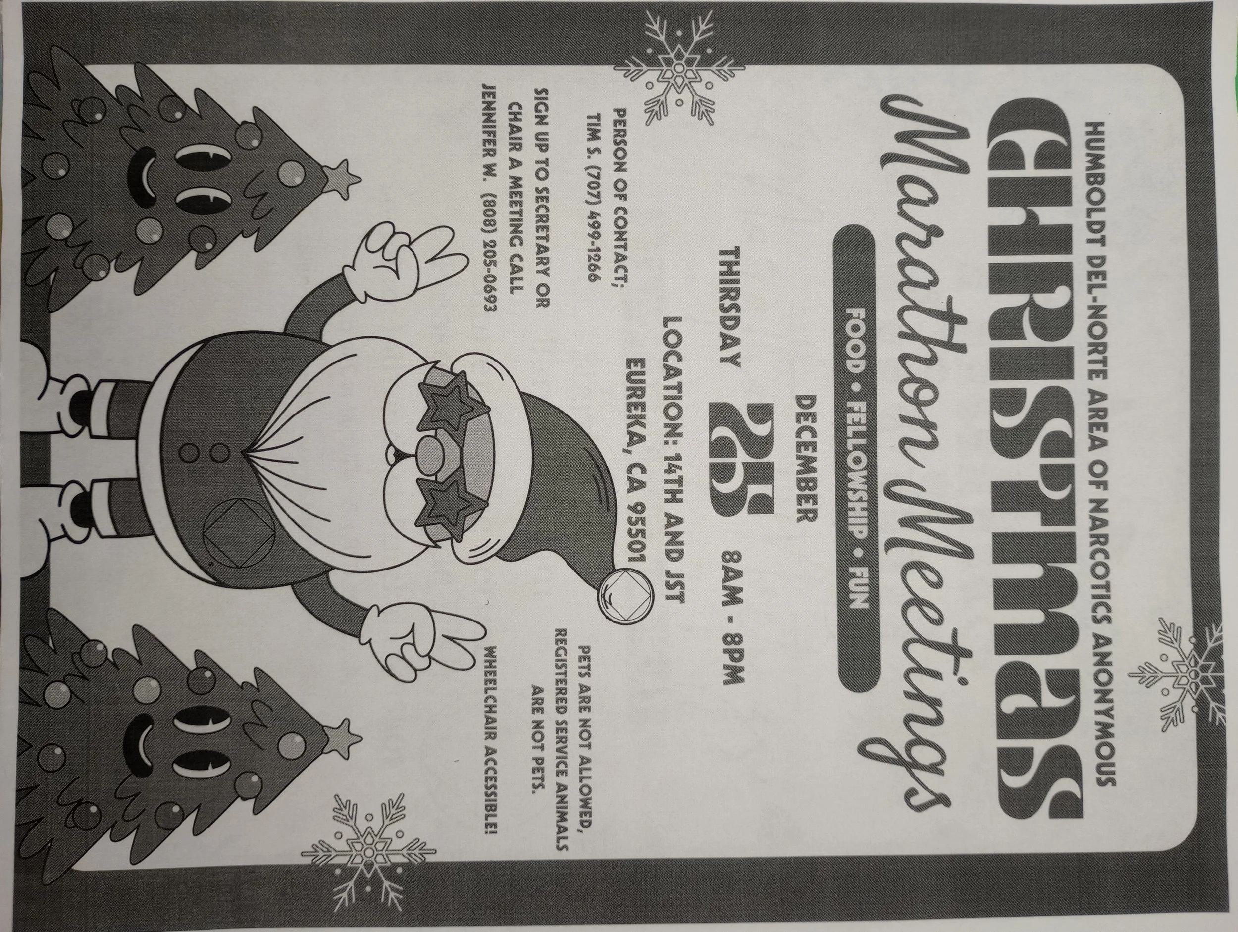 Christmas Marathon Meetings
