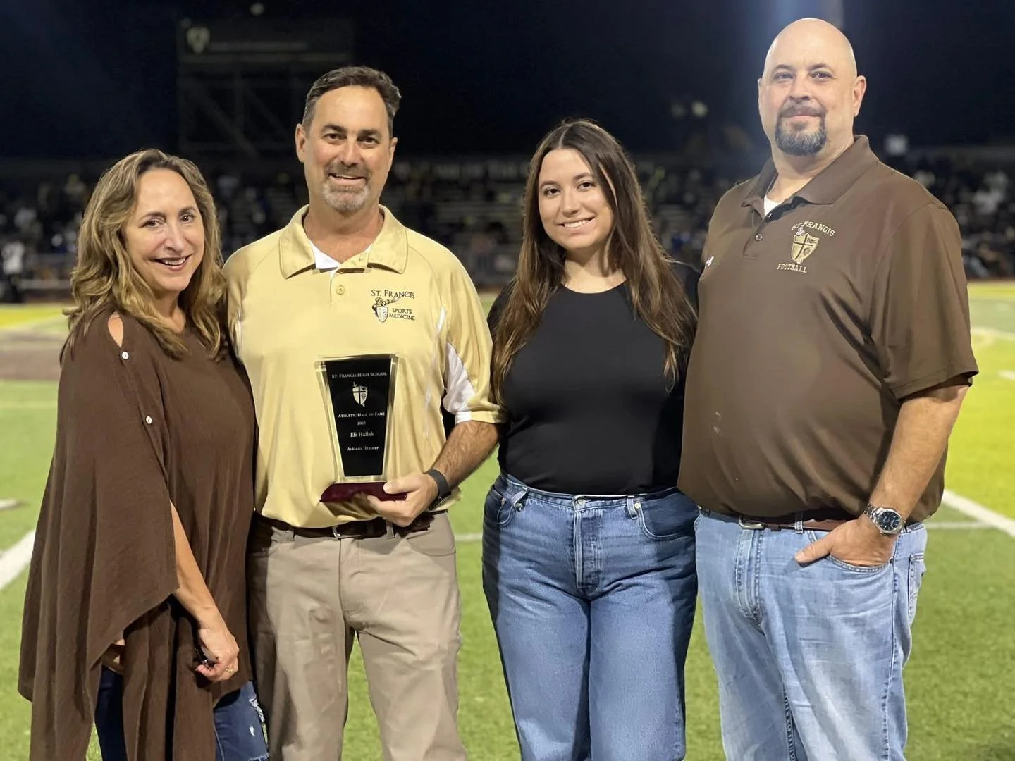 Congrats to our incoming CATA Region 4 Director, Eli Hallak, on his induction into the St. Francis Athletic Hall of Fame! Since 1998, Eli has built and grown the school’s sports medicine program, championed student safety, and inspired future a