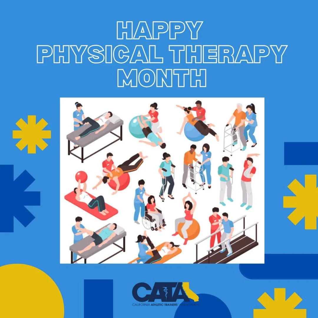 October is Physical Therapy Month! We&rsquo;re proud to celebrate our colleagues in PT&mdash;another vital part of the allied healthcare team. Athletic trainers and physical therapists share a common goal: helping patients move, recover, and return t