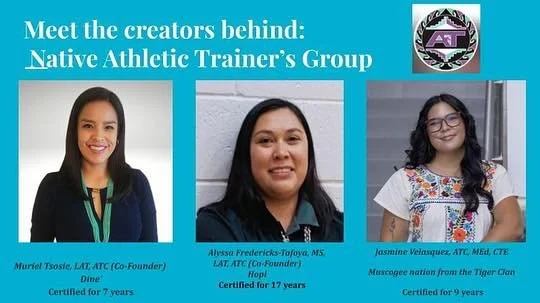Repost from @nataedac
&bull;
We are still celebrating Native American Heritage Month. Thank you LaTonja Lee for putting together this post. CATA is proud to have one of our own as one if the creators of the Native Athletic Trainers Group!

  #EDAC365