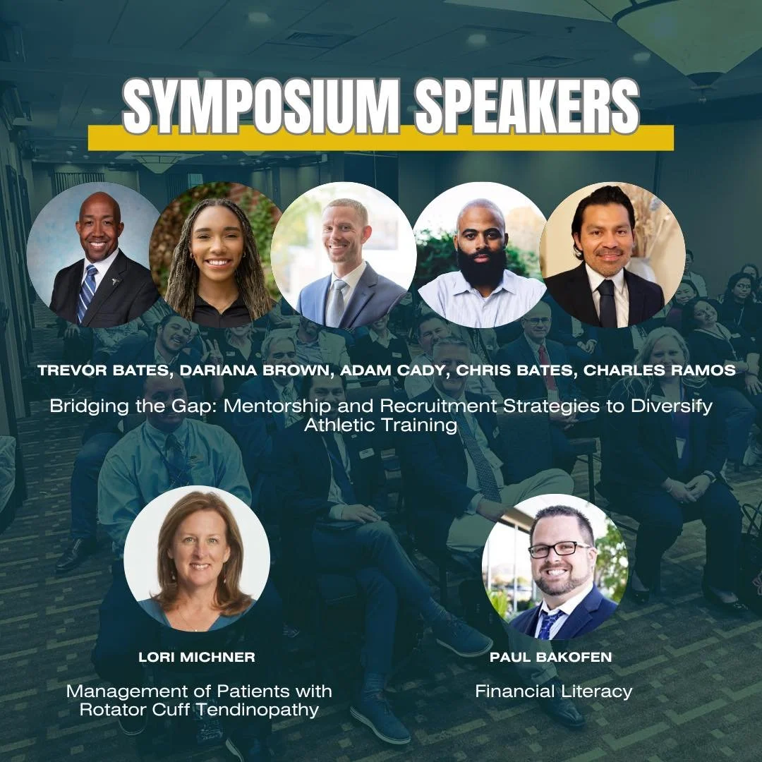 We&rsquo;re thrilled to unveil even more 2026 CATA Symposium speakers and topics!

This next group of presenters brings fresh perspectives, practical takeaways, and the latest in athletic training research and innovation. Whether you&rsquo;re looking
