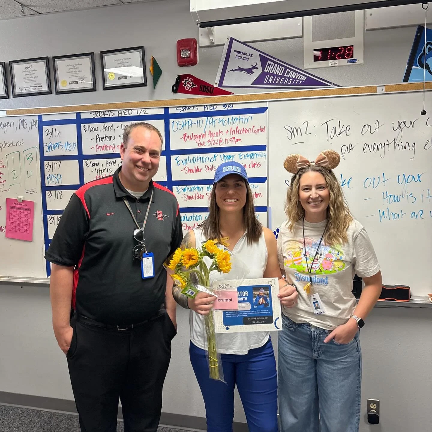 We love when ATs get recognized in the work place!

Repost from @whhswolfpack

🏆 ILT INNOVATOR OF THE MONTH 🏆 Join us in giving a round of applause to our latest recipient: Mrs. Vanderschaegen! 👏✨ Mrs. V is making waves in our Sports Med departmen