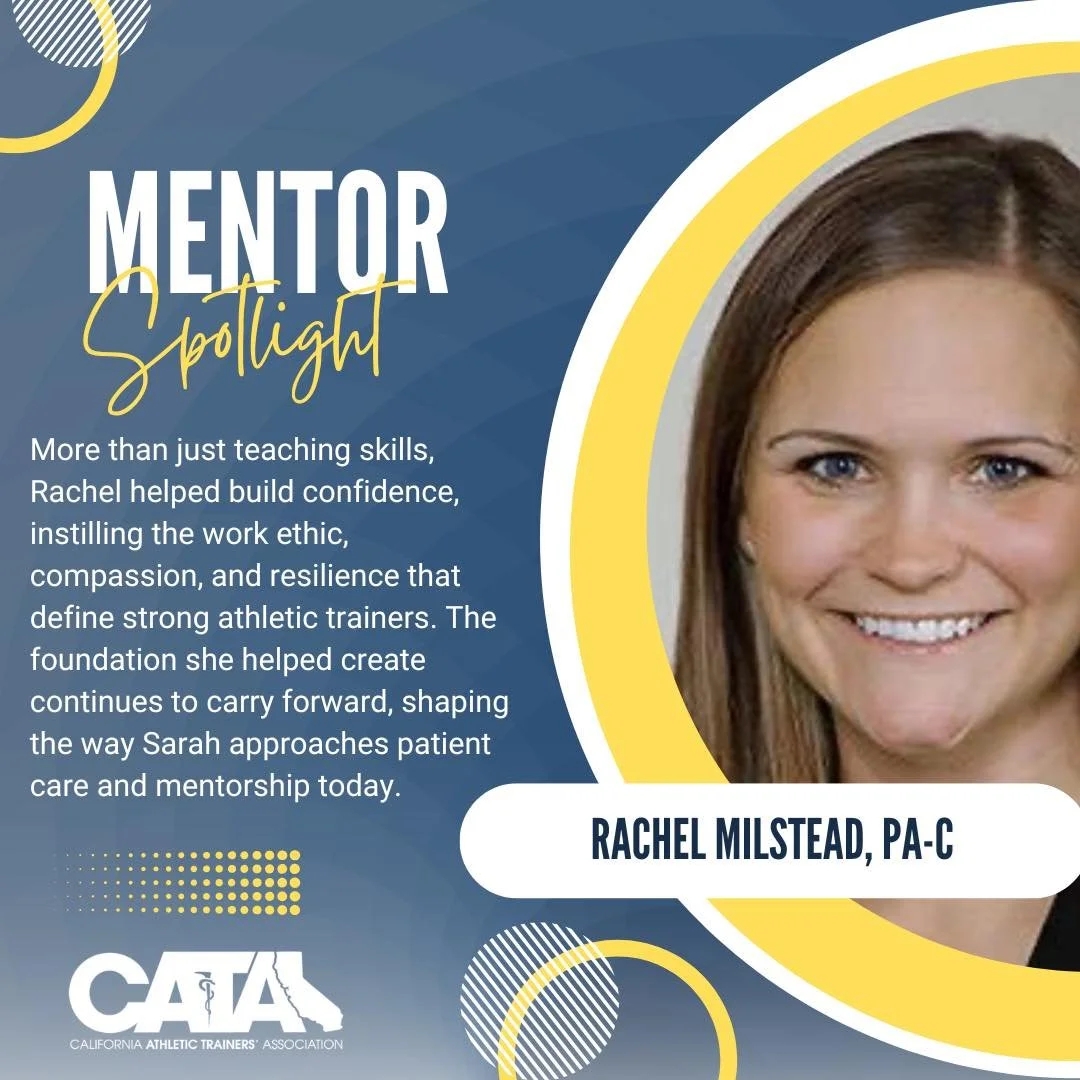 Rachel Milstead, PA-C, served as Sarah Gobles&rsquo; student mentor in the ATEP at DePauw University from 2006&ndash;2008. But her impact reached far beyond that title. Just one year ahead, Rachel became not only a trusted mentor, but a steady source