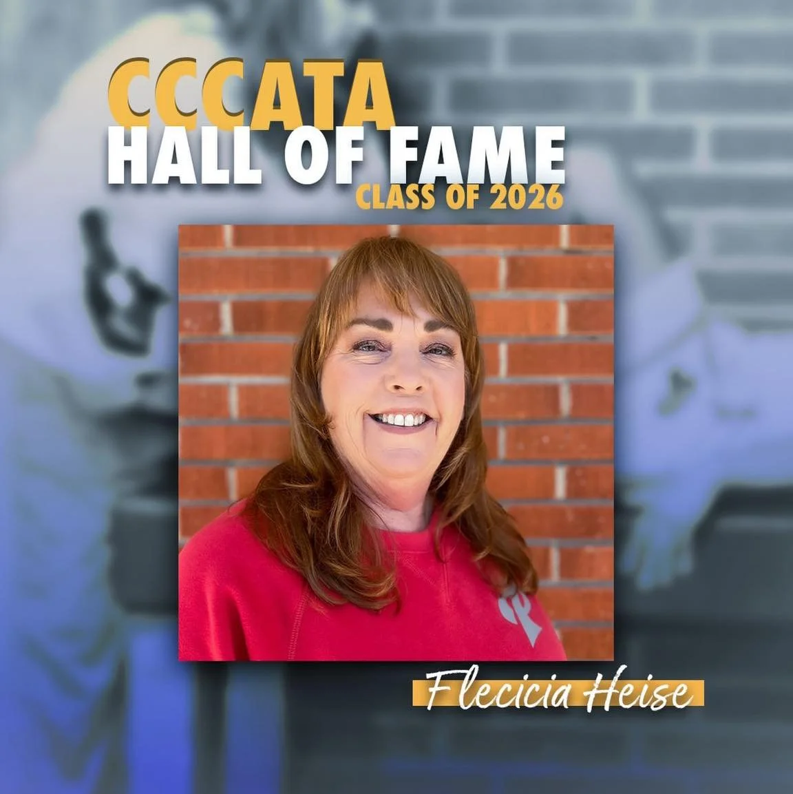 Congratulations to the newest member of the 3CATA Hall of Fame.

Flecicia Heise began her career at Palomar College in 1993 and has served as Head Athletic Trainer since 1997. Over the past three decades, she has been a consistent and trusted presenc