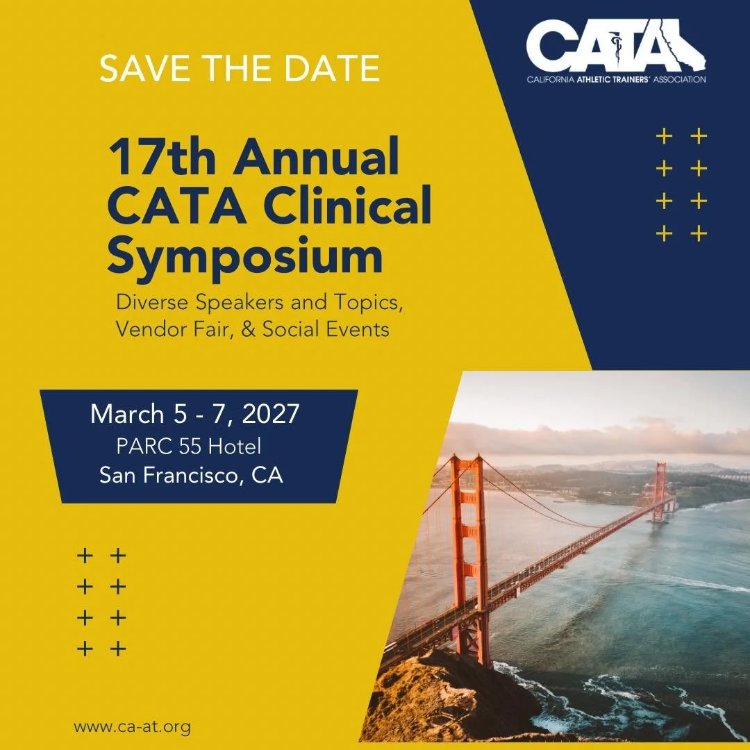 Save the Date!

Join us for the CATA 17th Annual Clinical Symposium in Northern California at Parc 55 San Francisco - a Hilton Hotel.

We look forward to seeing you in San Francisco for another incredible weekend of education, connection, and growth 