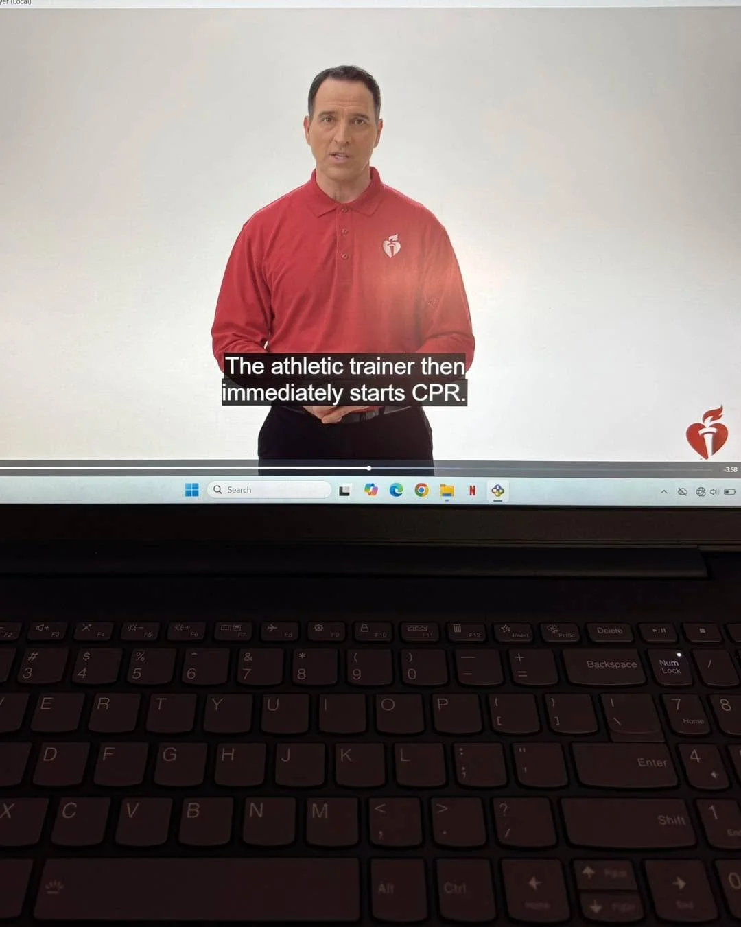 A step forward for recognition and proper terminology! 

The American Heart Association&rsquo;s BLS Provider materials now include athletic trainers within their videos using the correct professional terminology. (American Heart Association Ebooks)

