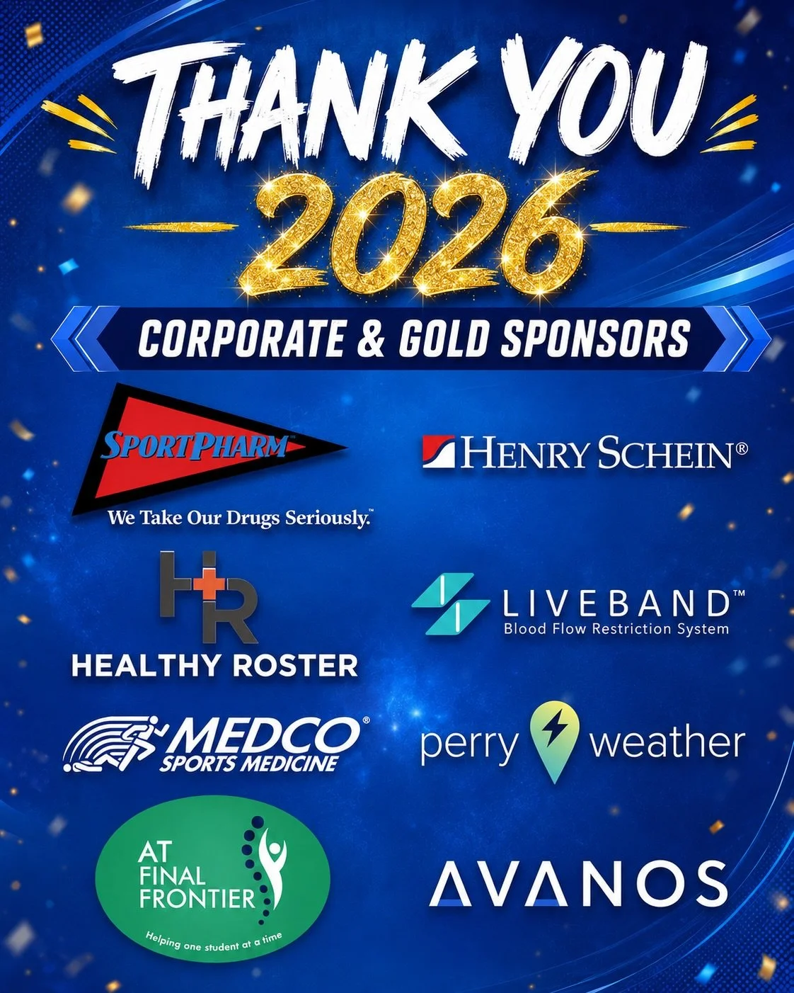 A huge thank you to our Symposium Corporate and Gold Sponsors for supporting the California Athletic Trainers&rsquo; Association! 🙌

Your partnership helps us provide valuable education, professional development, and resources that strengthen the at