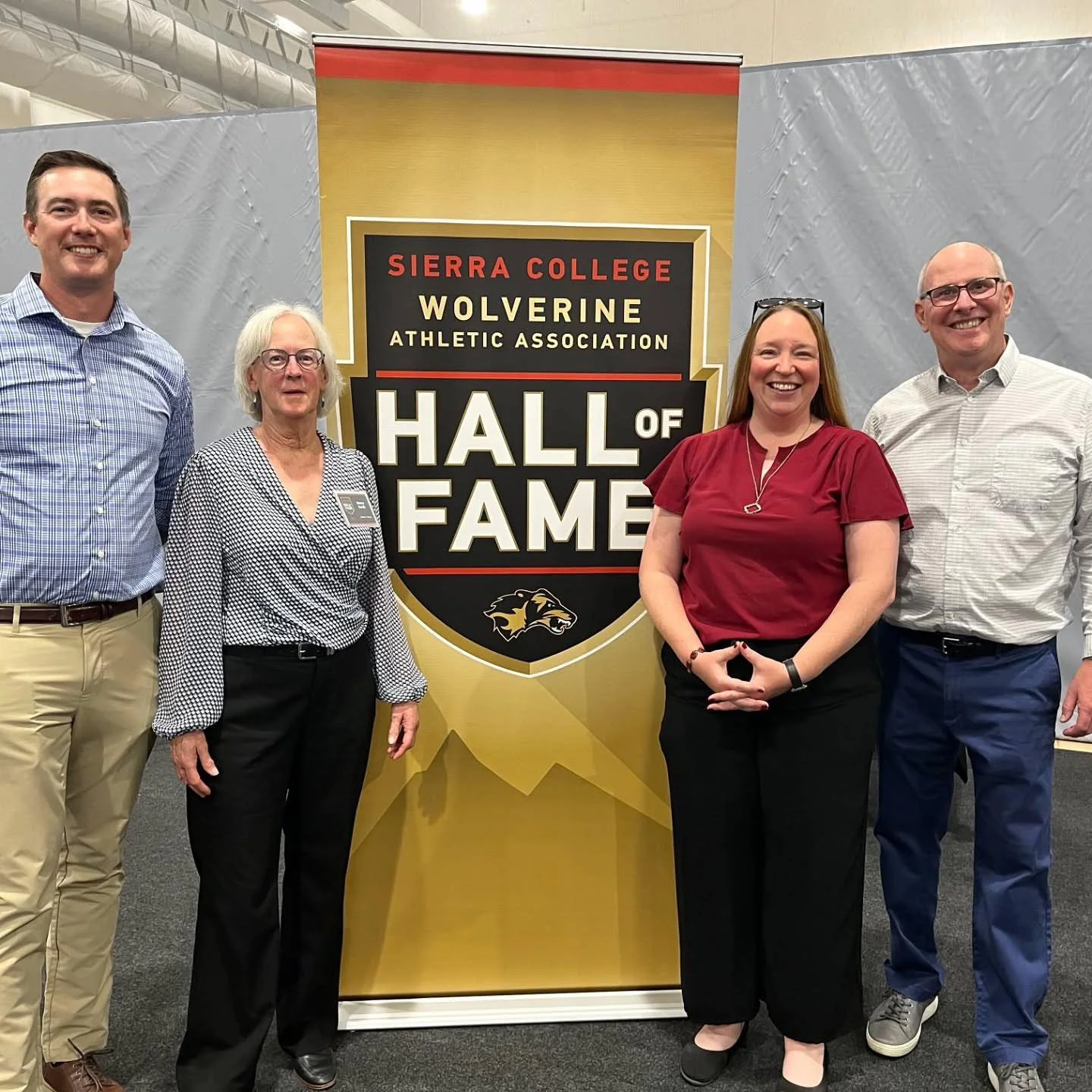 This weekend Nancy Smith was inducted into the Sierra College Athletics Hall of Fame.  Nancy was the first certified athletic trainer at Sierra College.  She had a huge impact in the lives of the student athletes she helped and the coaches &amp; staf