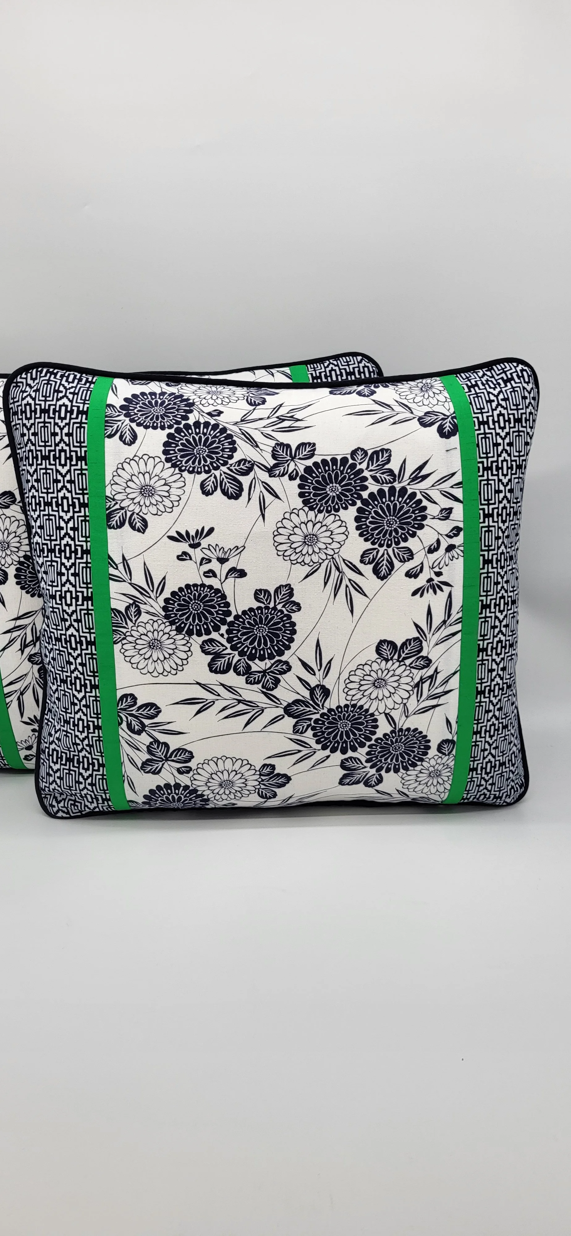 Vintage Indigo Obi Cushion