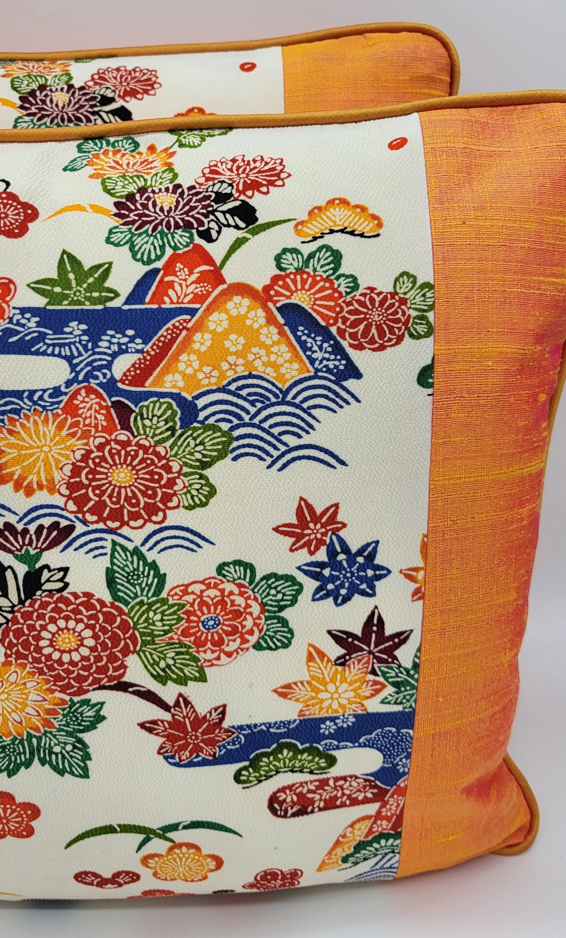 Vintage Silk Obi Cushion