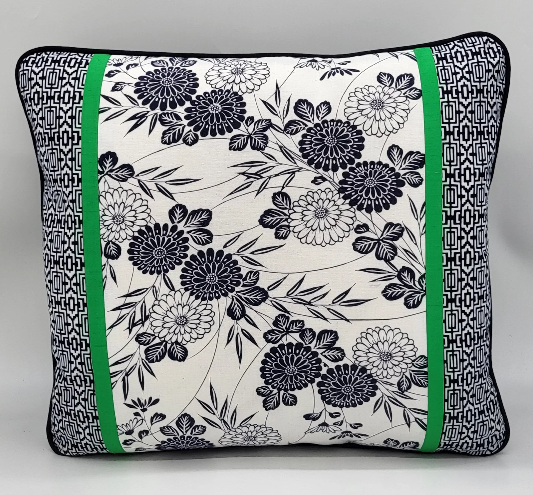 Vintage Indigo Obi Cushion