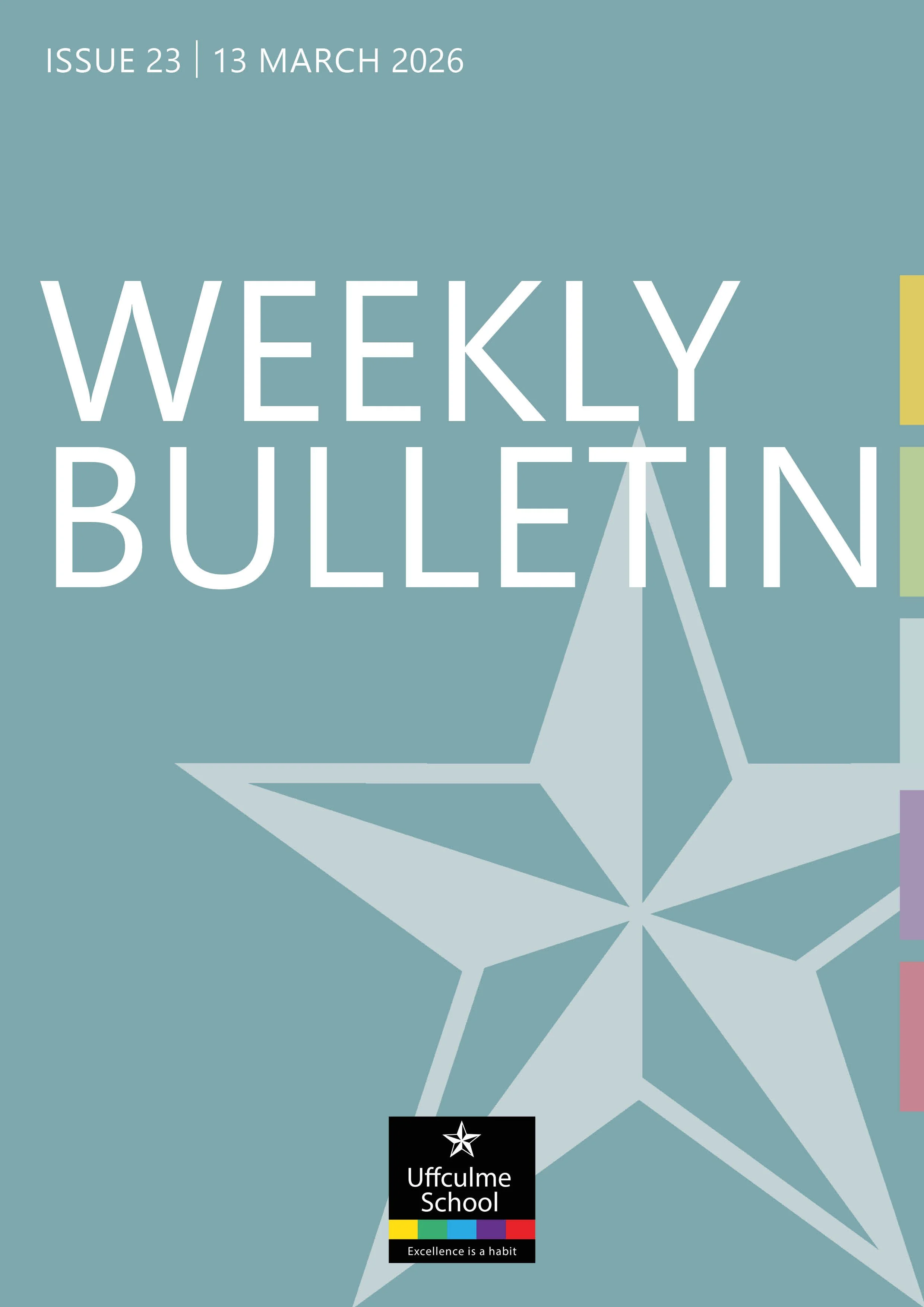 Weekly Bulletin: Issue 23, 13th March 2026 