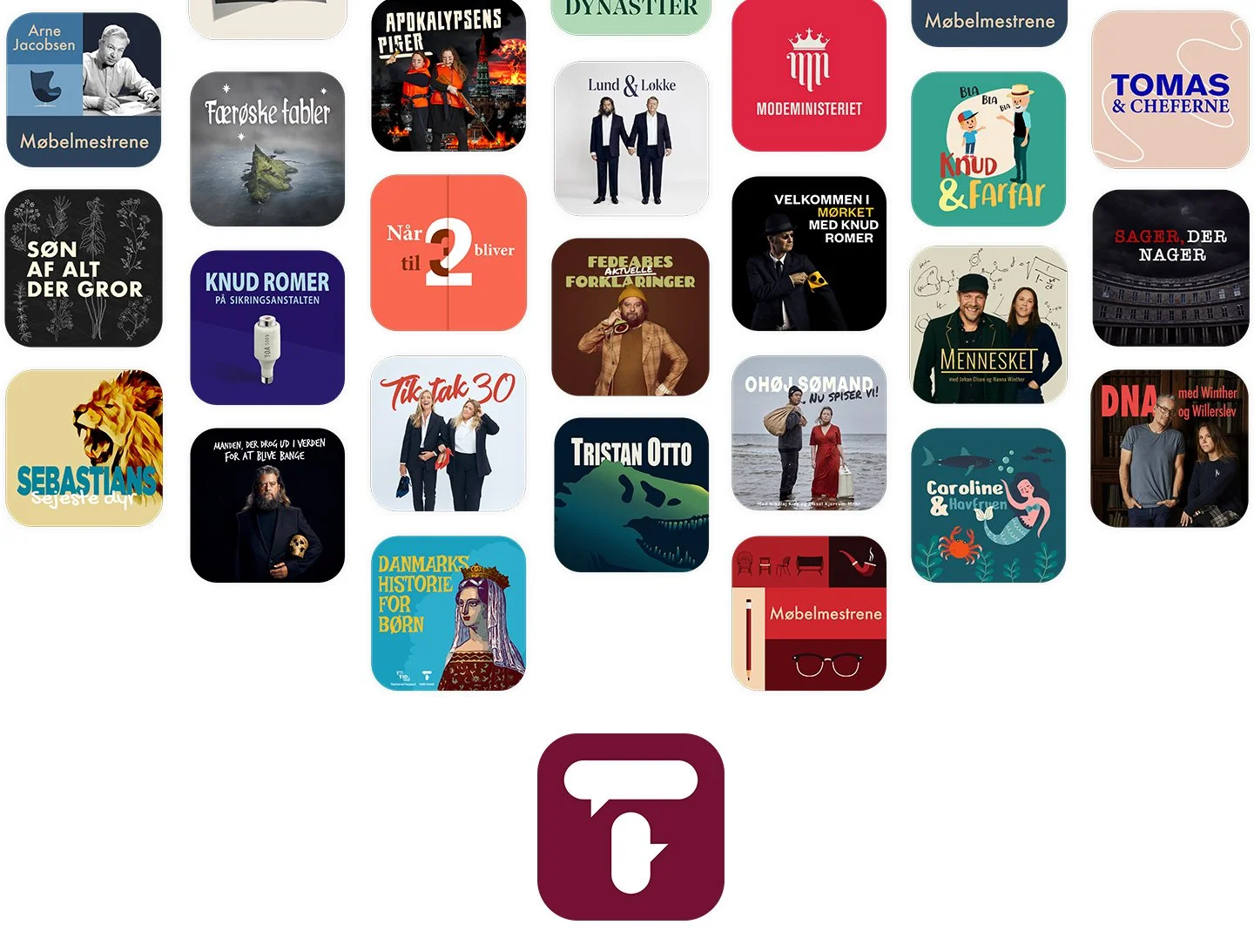 Podcast cover designs