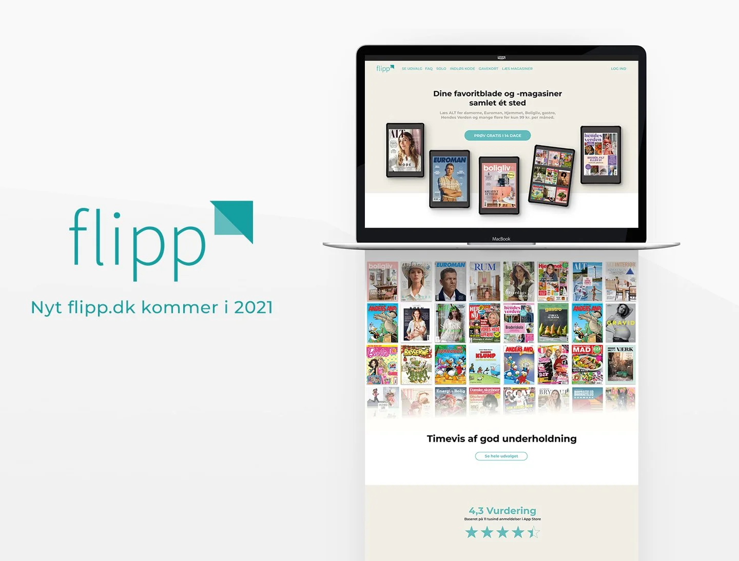 UI / UX - flipp.dk