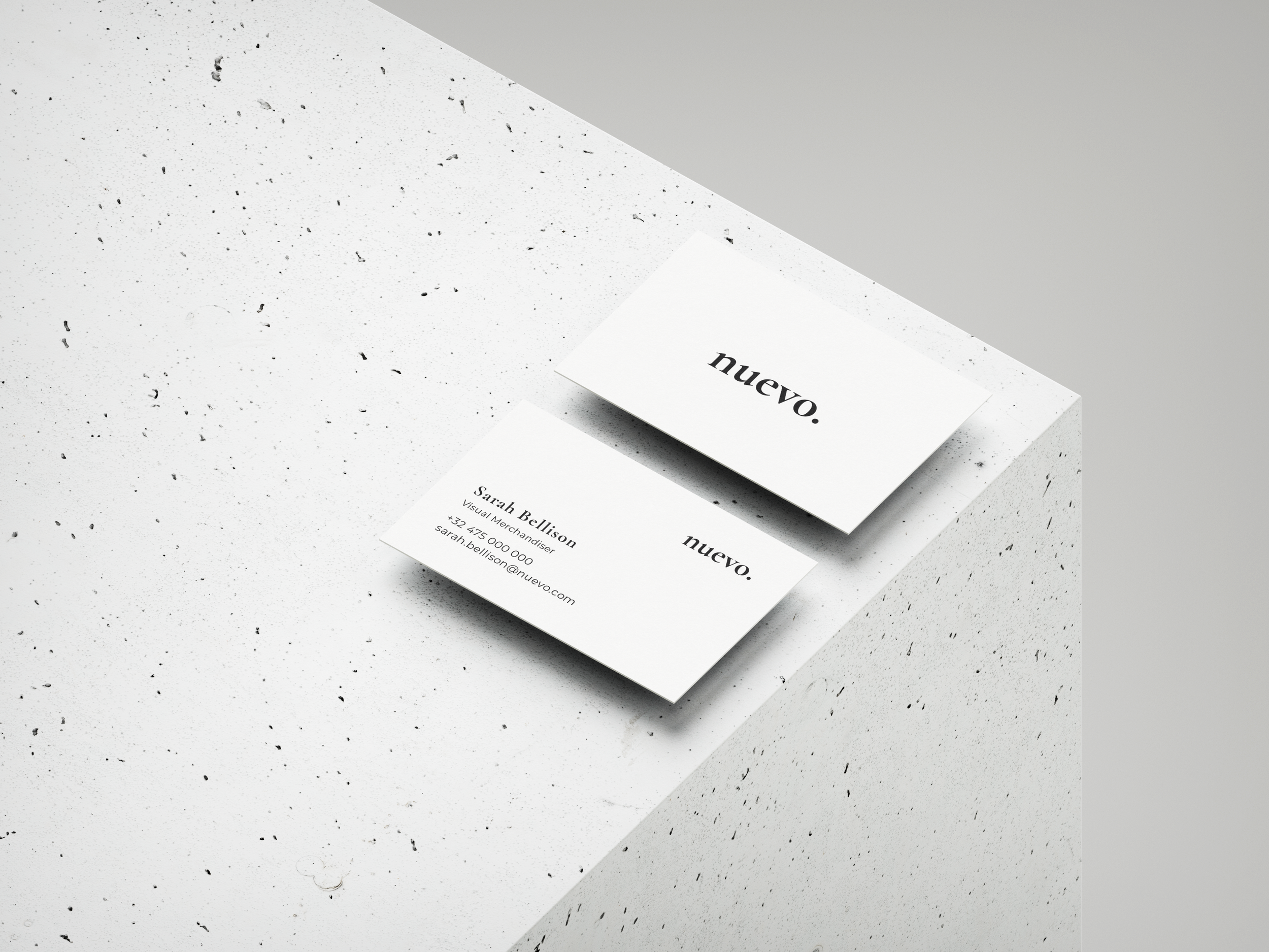 Wit kaart met de tekst 'REIBUILD & CONSULT' in het donkerblauw op een witte achtergrond.