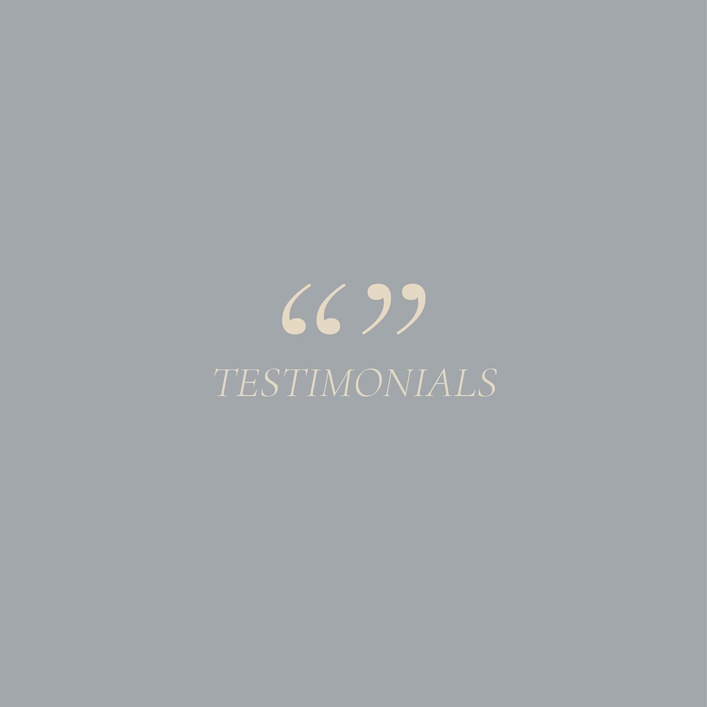 ~ what clients say about Cluny Studio 💫✨❤️ ~
.
#clienttestimonials #happyclients #clientreview