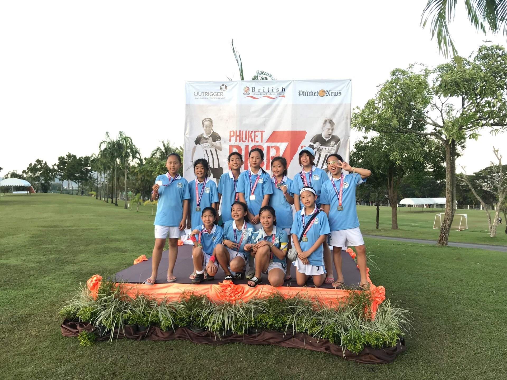 Phuket, Thailand - After years of bonding with my soccer teammates, we had the opportunity to compete in Phuket, Thailand with many other teams from different countries. It was the first time for me to compete in such a big event abroad, and our team