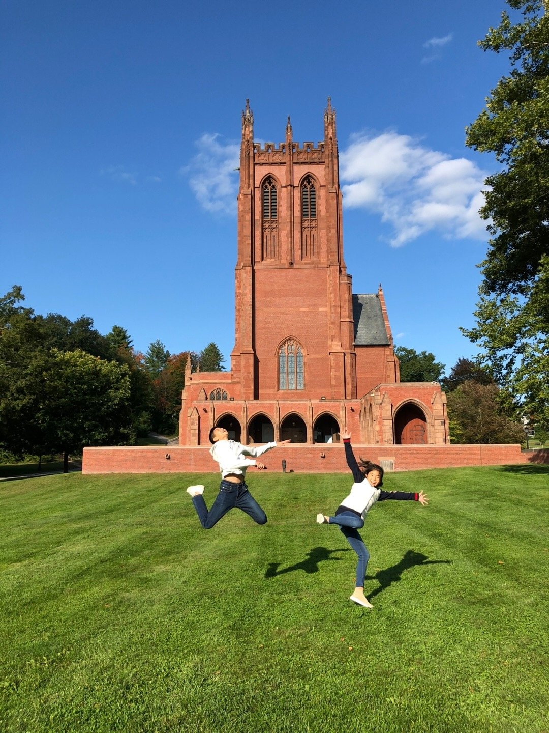 St. Paul's School, NH, USA - This was the first time I visited St. Paul's school after years of hearing stories from my family about their experiences and how beautiful the school is! 