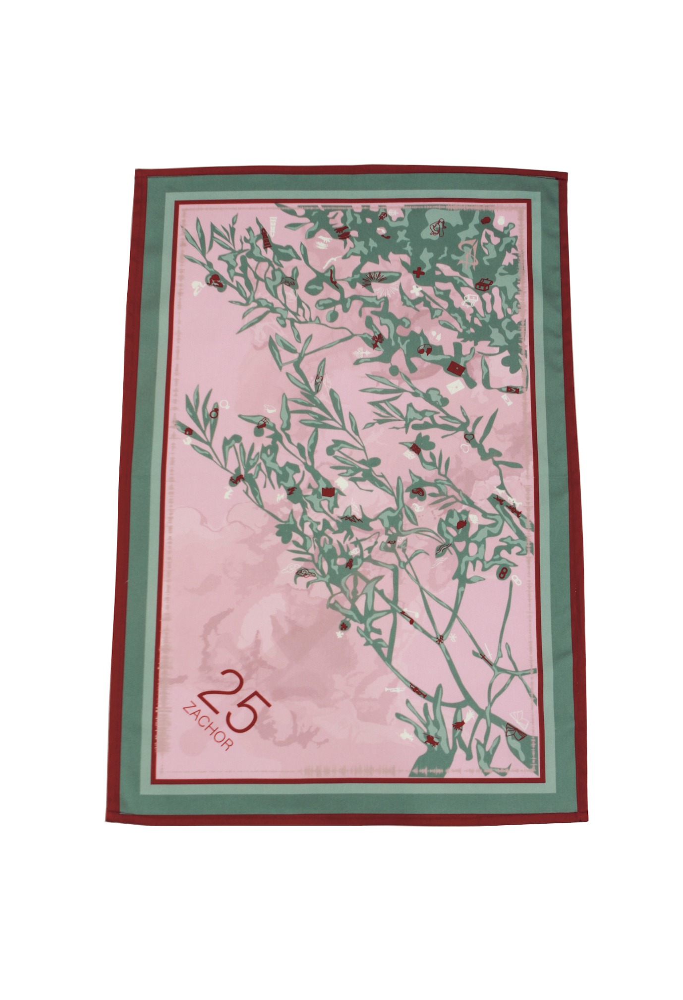 Zachor 25 Tea Towel