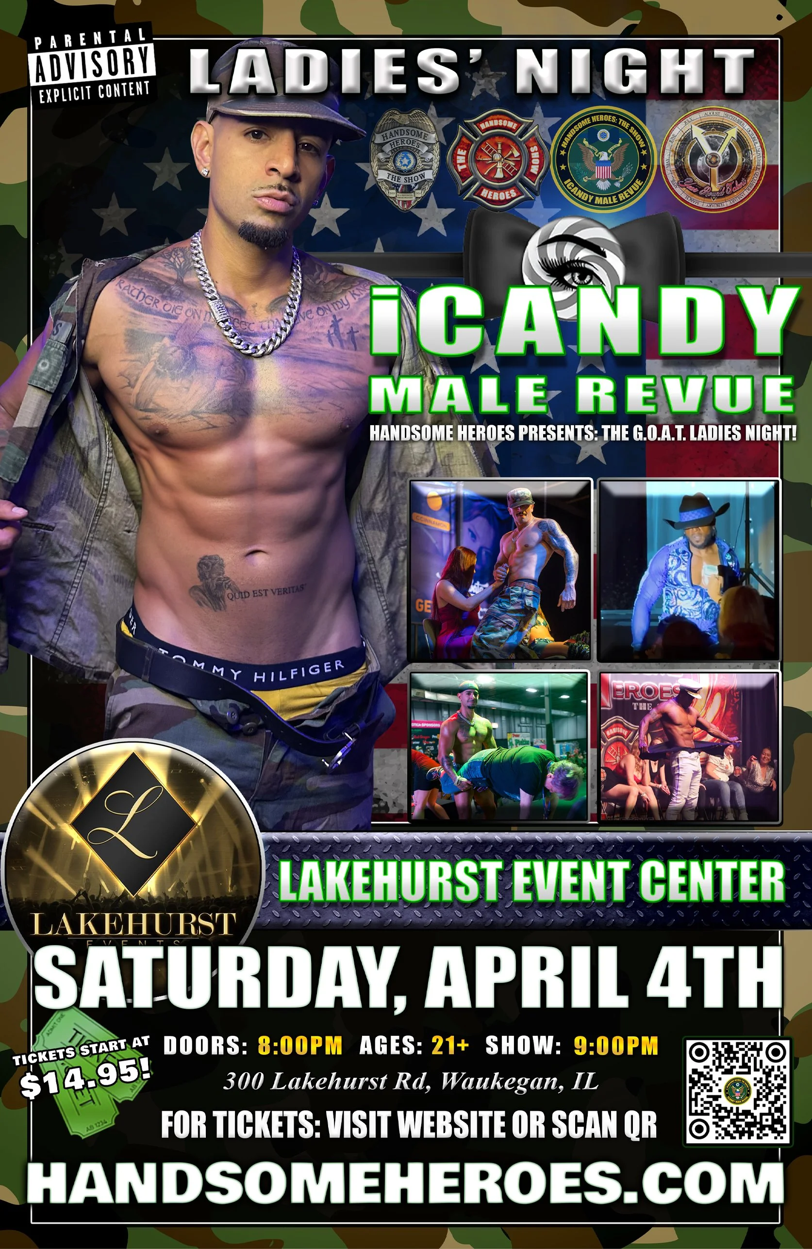 Ladies Night! - Icandy Male Revue