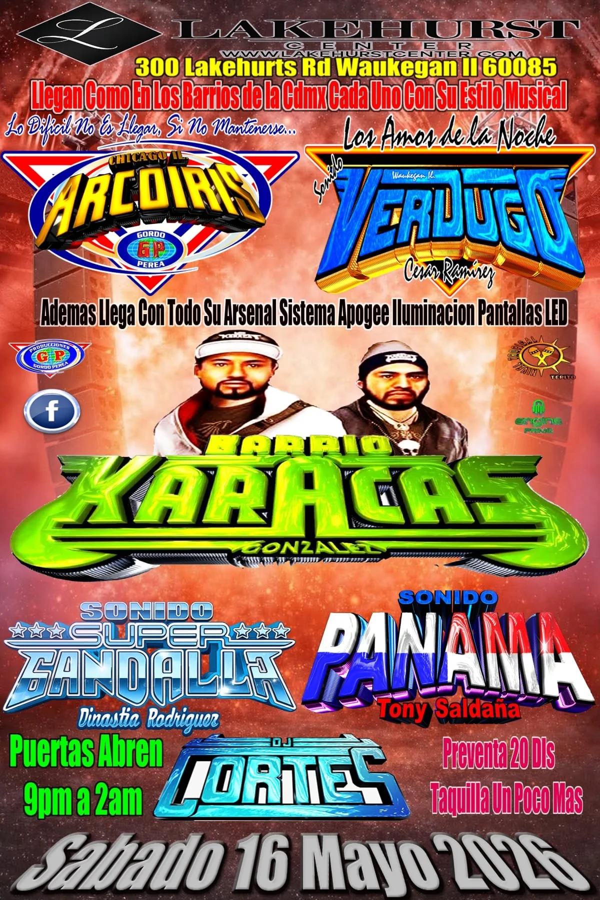Noche de Sonideros FEAT Barrio Karacas
