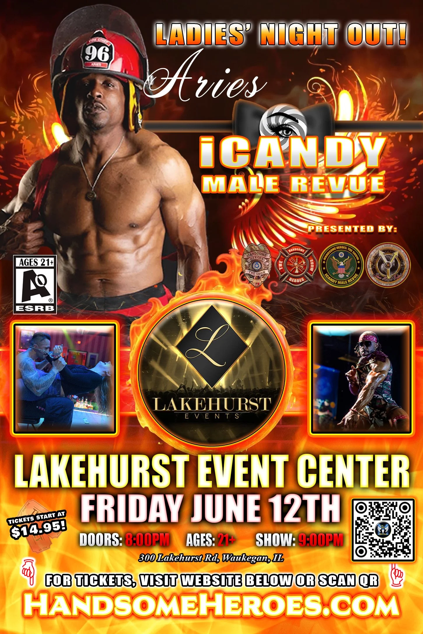 iCandy Male Revue at Lakehurst Center