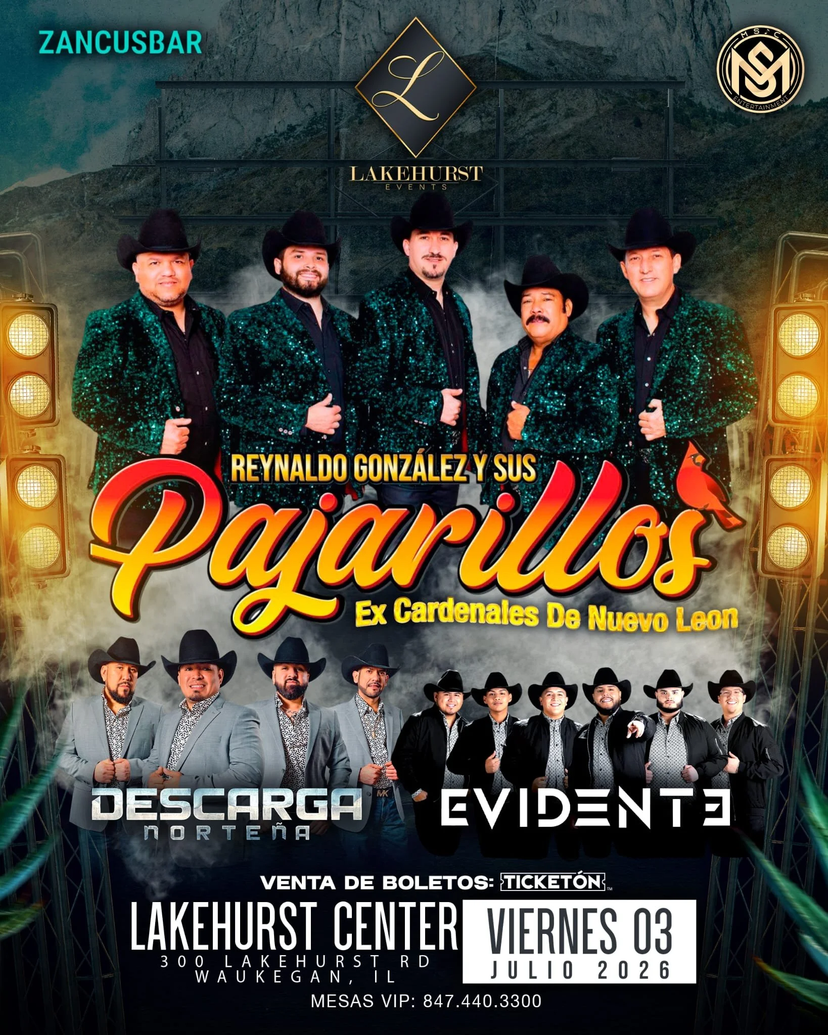 Reynaldo Gonzalez y Sus Pajarillos en Lakehurst