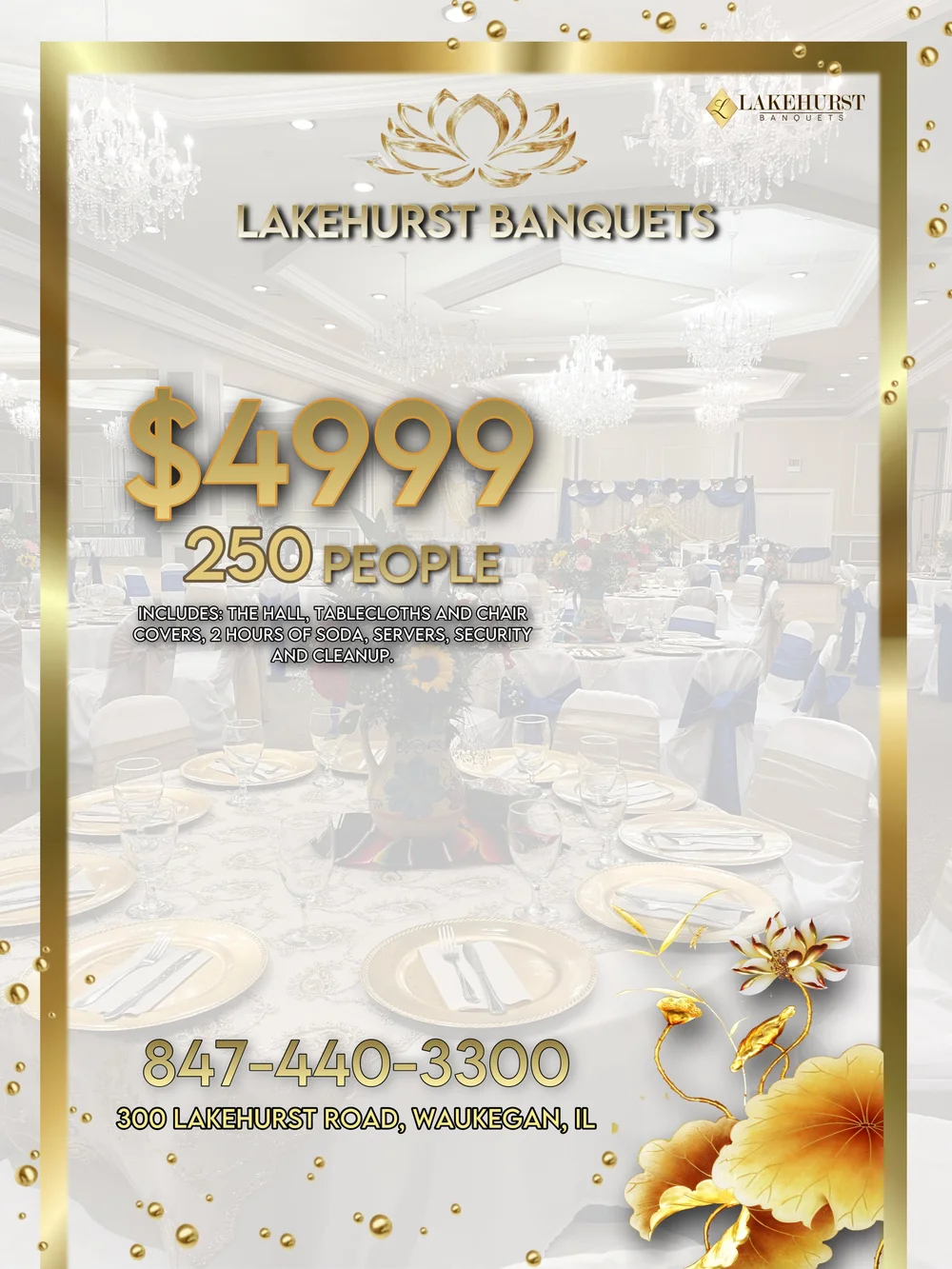 Banquets — Lakehurst Center