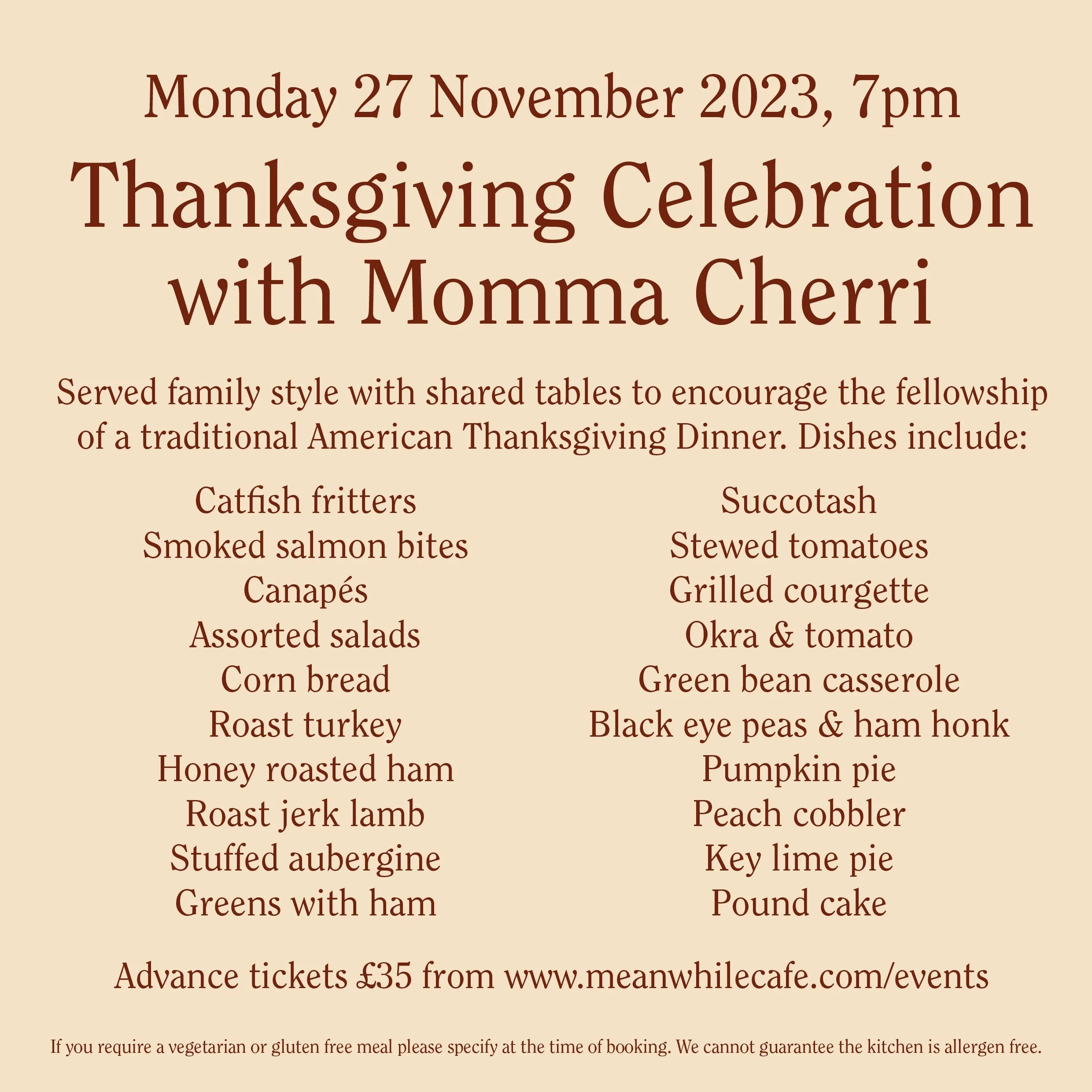 Momma Cherri's Soul Food Momma Cherri — Meanwhile