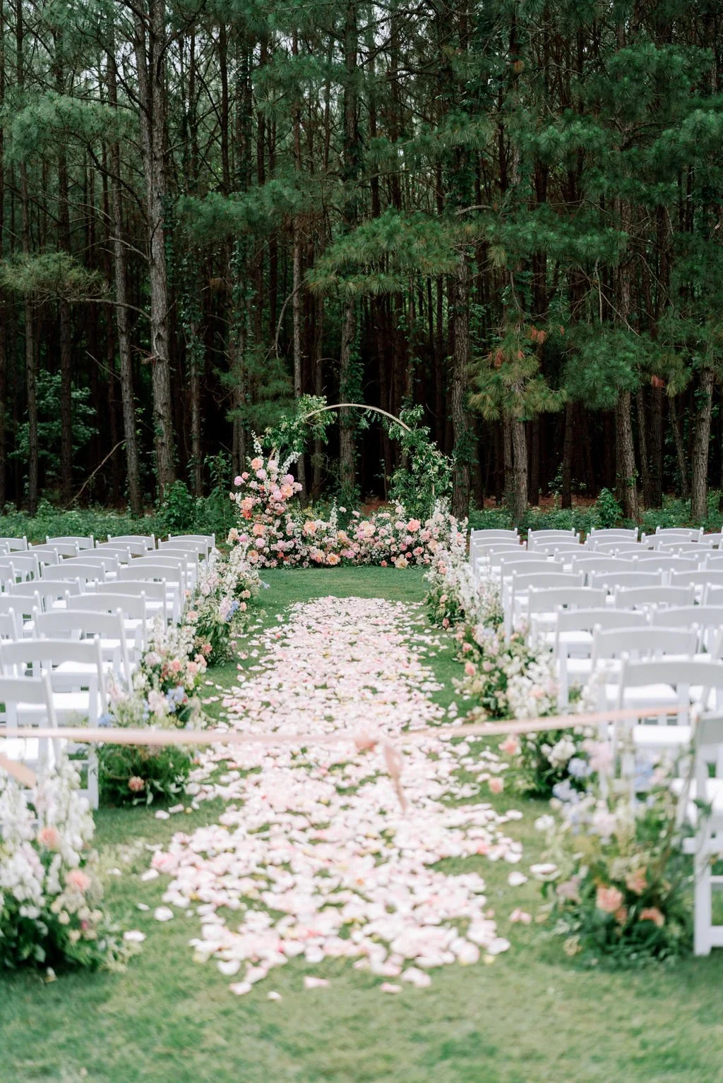 Lush Outdoor Texas Ceremony 